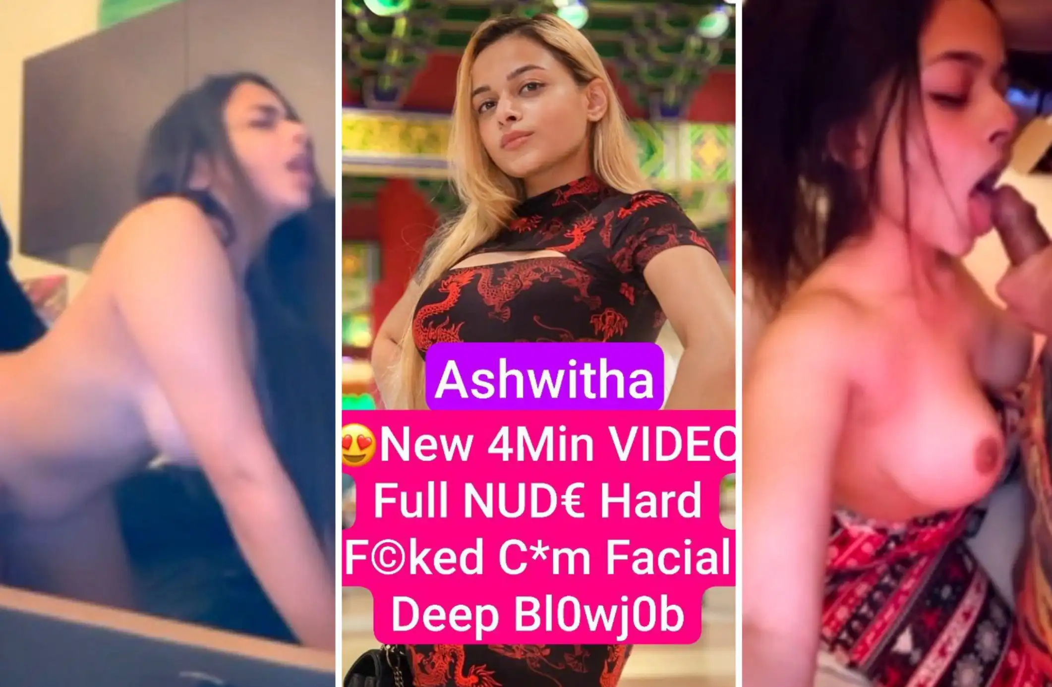 Ashwitha Onlyfans Hard Fucked Cum Facial Blowjob