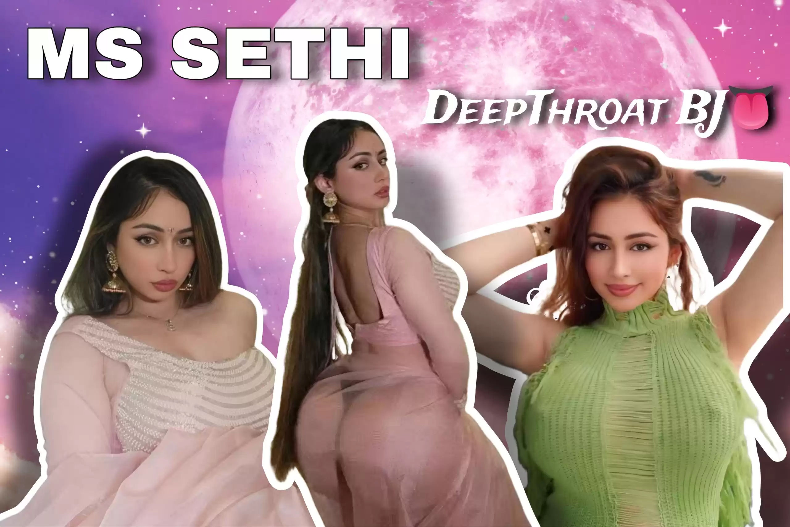 Ms Sethi DEEP THROAT Blowjob BBC