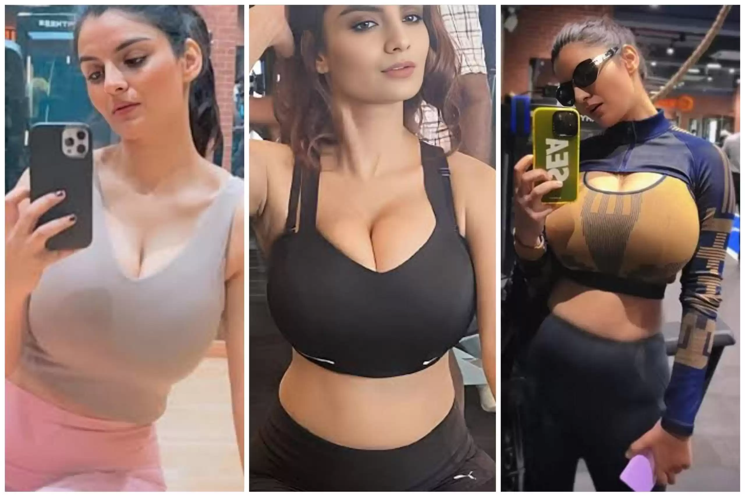 ANVESHI JAIN New Huge Boobs Exclusive Live