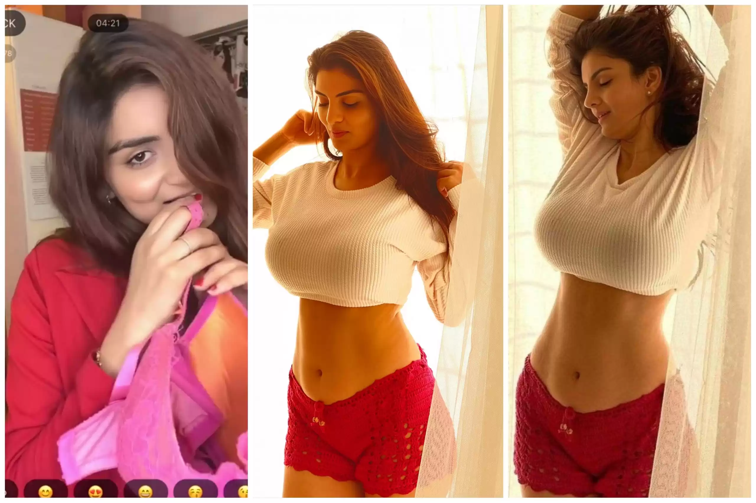 Anveshi Jain Latest Jiggling Boobs Live