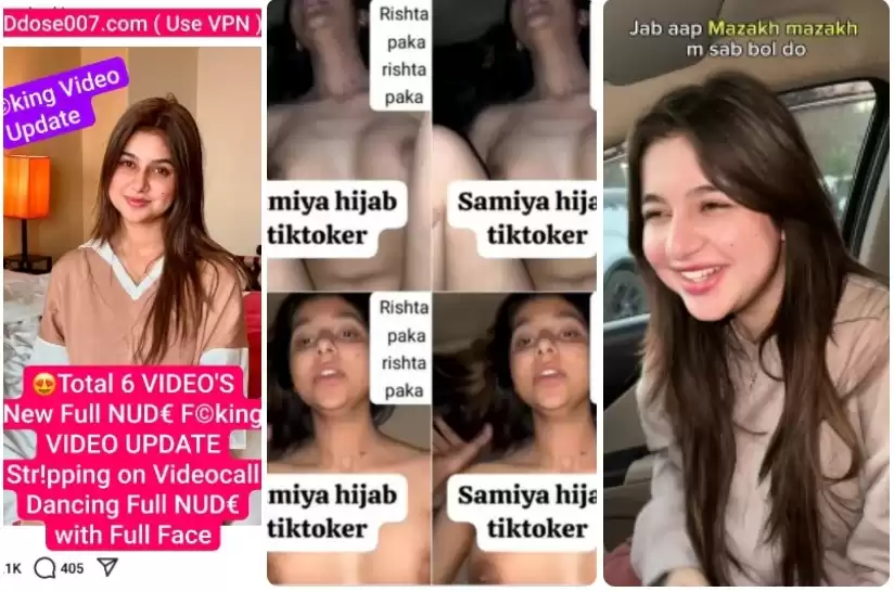 Samiya Hijab Nude Fucking Video Viral Showing Boobs on Videocall Dancing Full NUDE with Full Face