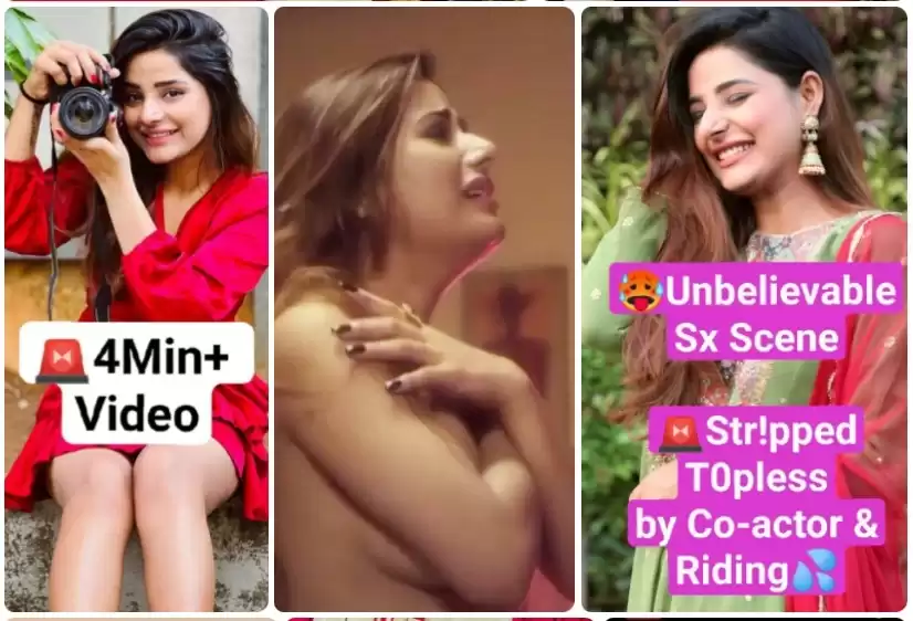 Beautiful Tv Serial Actress Unbelievable Sex Scene Debut Stripped Topless by Co-actor ,Kissed all over & Riding