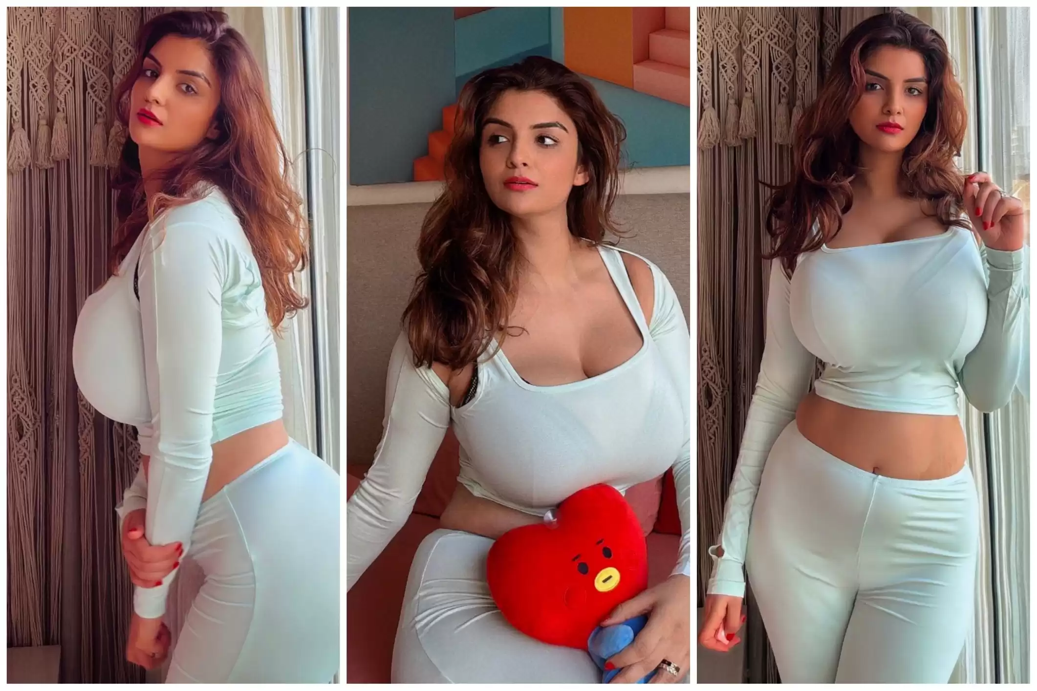 Anveshi Jain Big Boobs Live