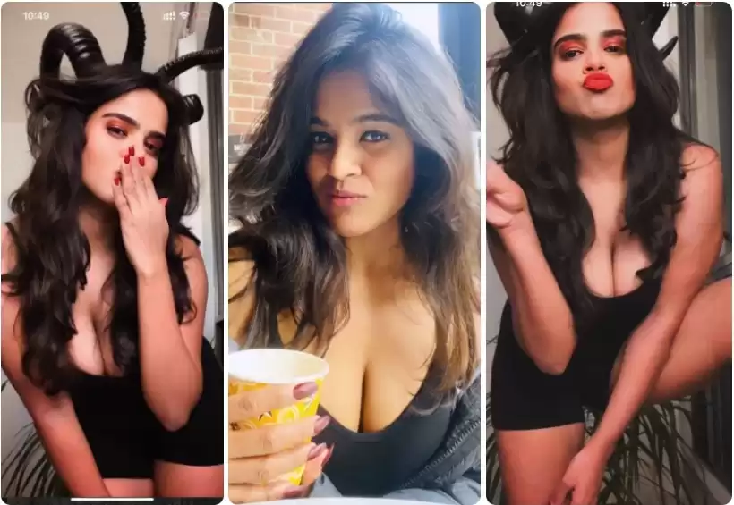 Beautiful Insta Girl Nude Viral Total 2 VIDEO’S Stripping NUDE Sucking her Boobs with Full Face