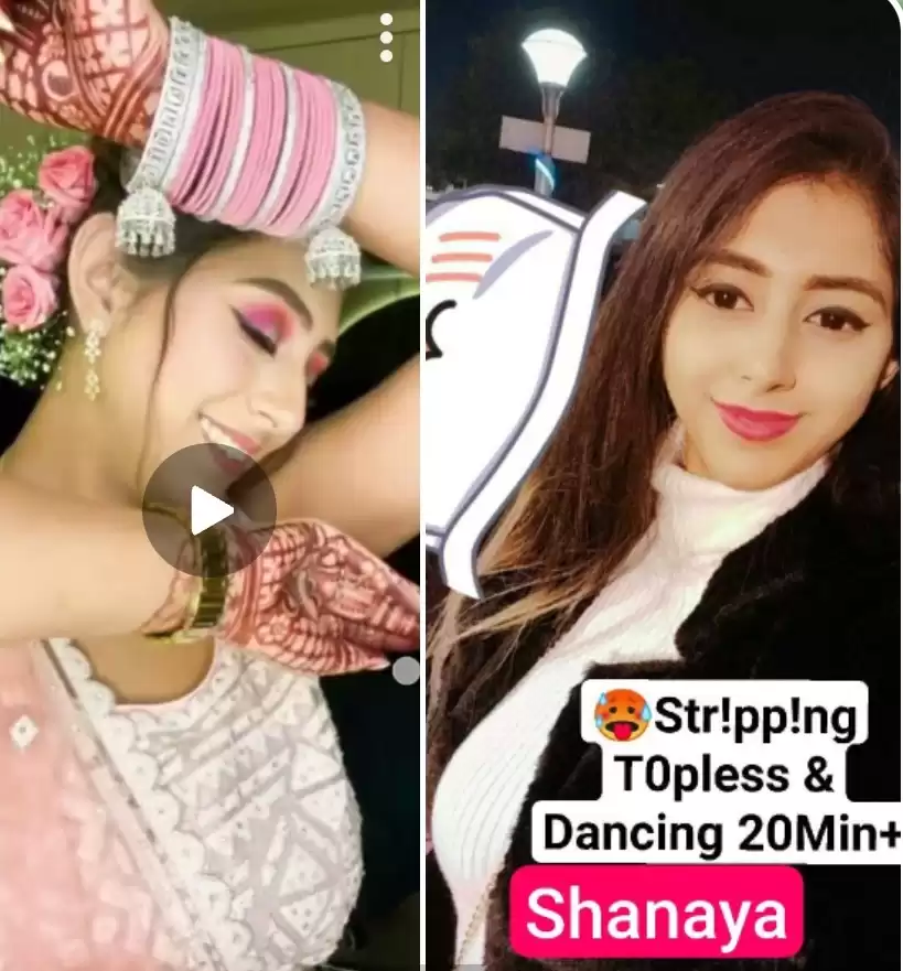 SHANAYA Beautiful Insta Influencer Most Nude Tango 20Min+ Dancing Stripping Topless with Full Face Clear Audio