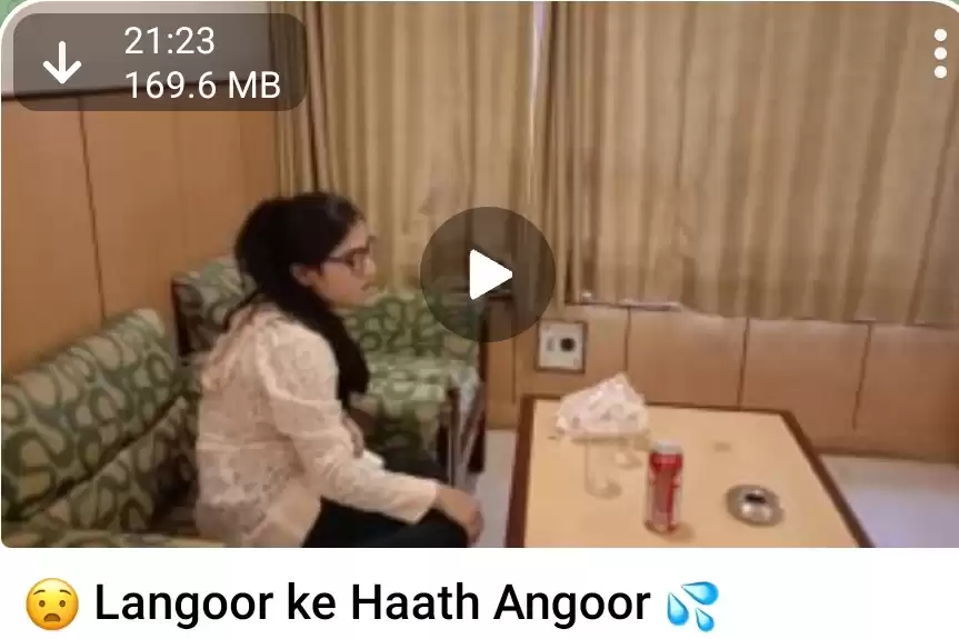 Langoor ke Haath Angoor Beautiful Desi Girl 21Min+ Full NUDE Stripped With Full Face Giving Blowjob & Fucking Riding