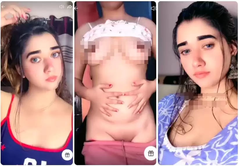 Tamanna Insta Influencer 7Min+ Tango Live Stripping Full NUDE with Full Face Boobs Pressing, Lying on Bed Legs Spread Wide Pussy Closeup Masterbation