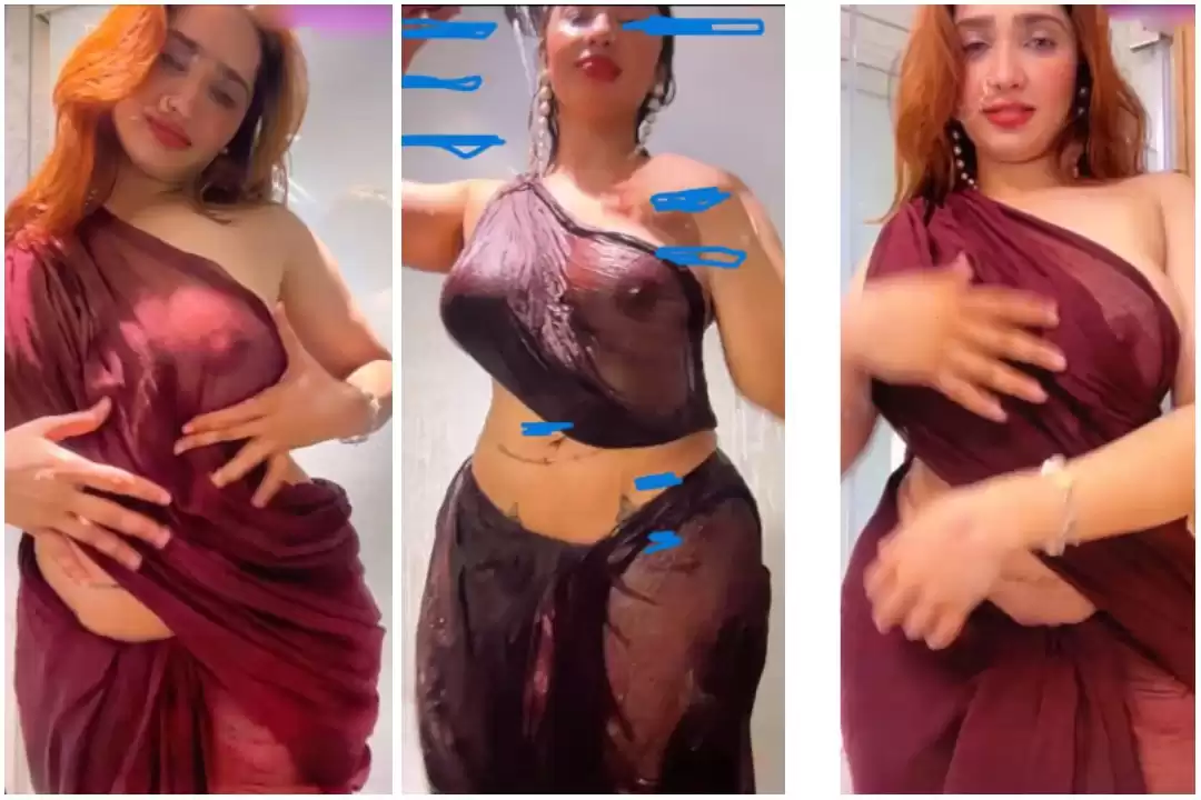 Aditi Mistry ~ FINALLY FULL VIDEO SHOWER TRANSPARENT BOOBS