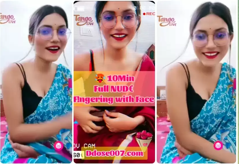 Aahana Sharma Nude TangoLive 10Min+ Premium Live Stripping Full NUDE Playing with her Boobs & Fingering with face & Clear Audio