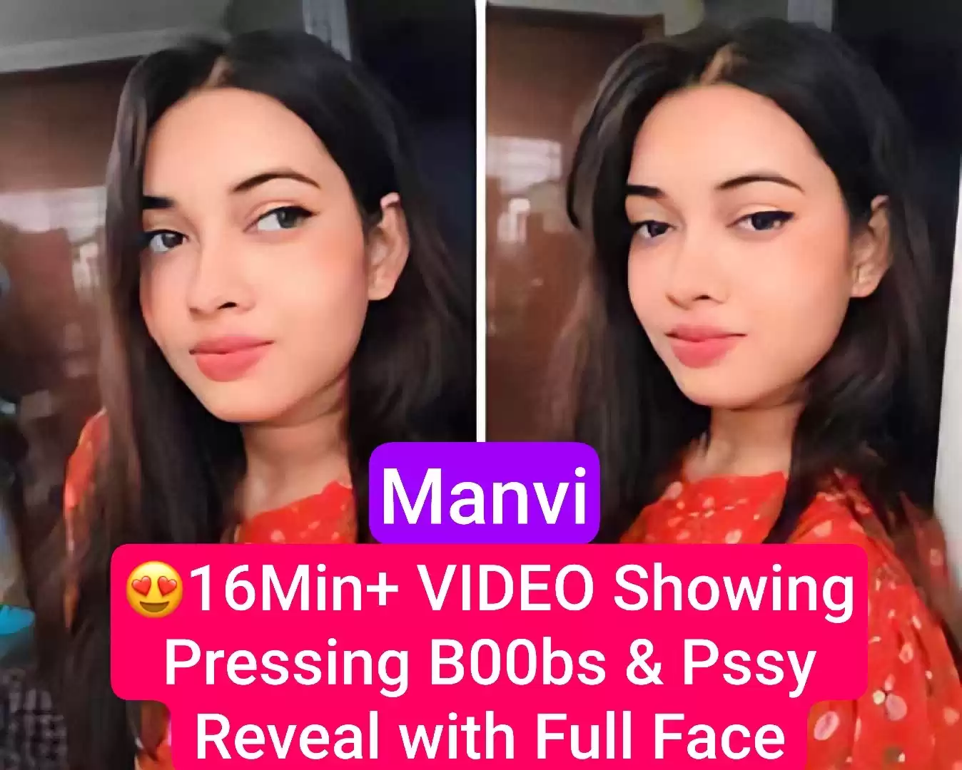 Manvi Beautiful Insta Girl 16Min+ Nude Tango 121 Live Showing Pressing Perfect Boobs & Pussy Reveal with Full Face Clear Hindi Audio
