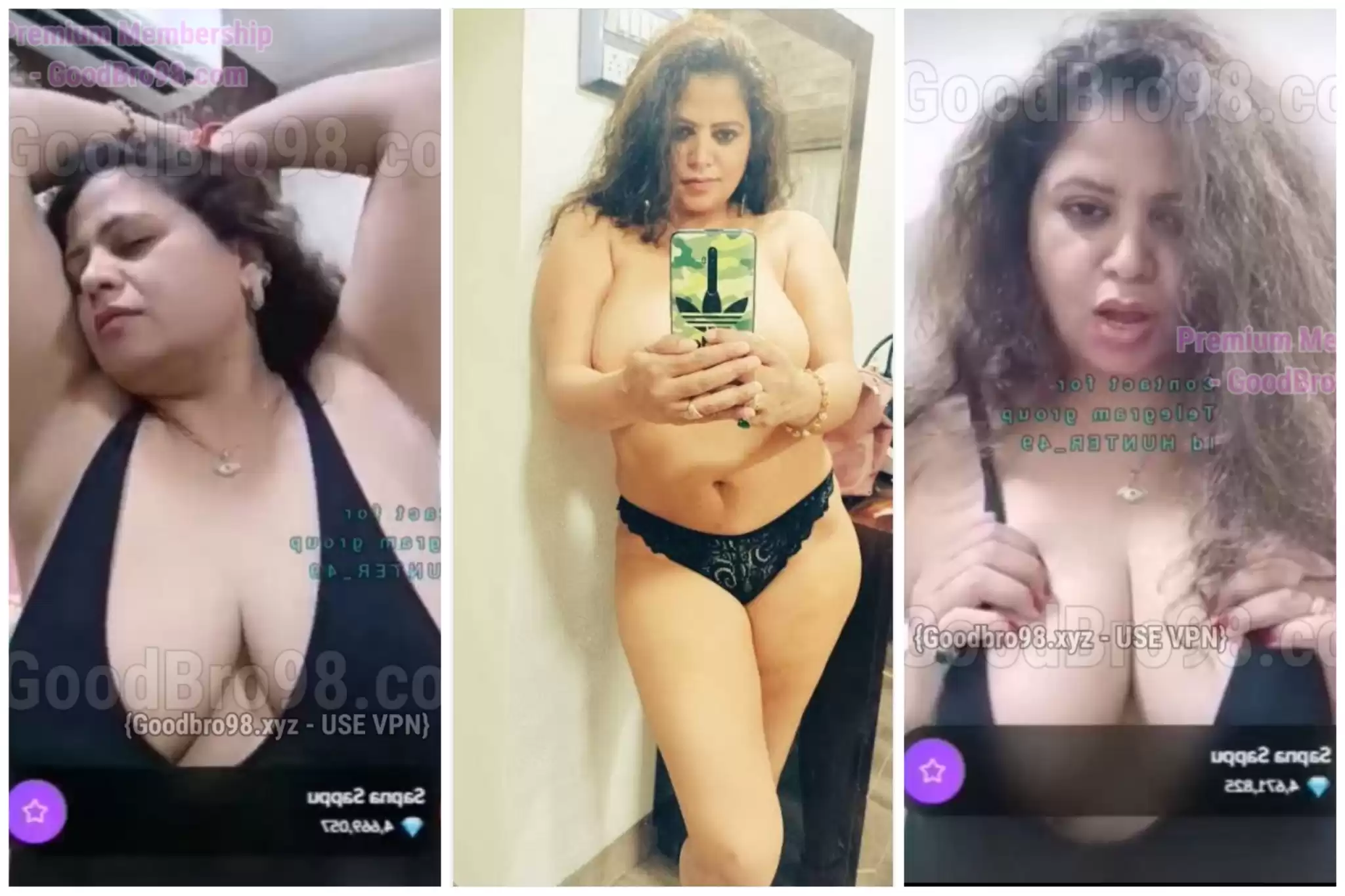 Sapna Sappu Big Boobs Paid App Premium Live