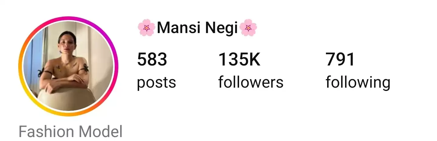 Mansi Negi Famous Instagram Model Paid Videos Merged In One