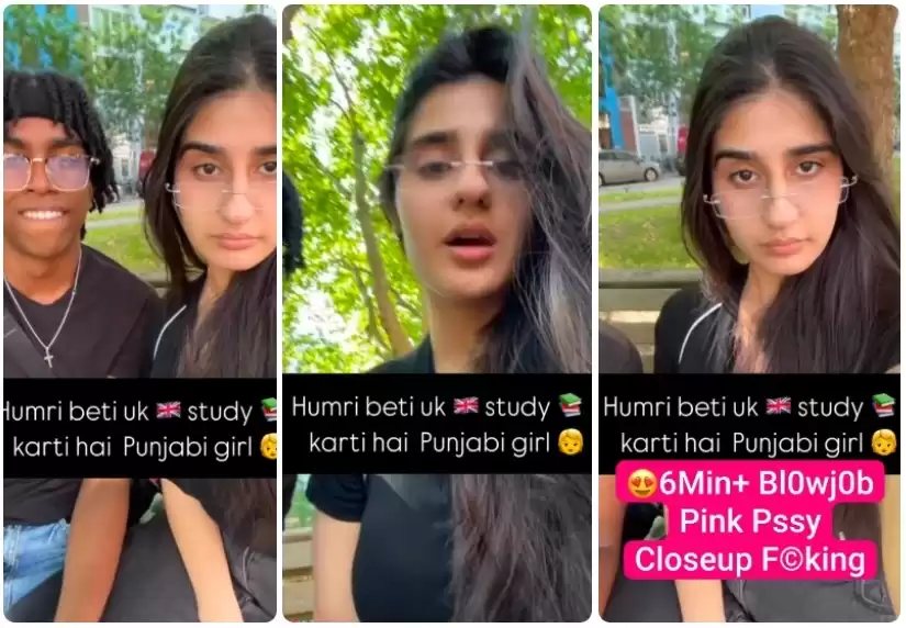 Beautiful Desi NRI Girl Went Abroad For Studying Ended up BBC Hookup Full 6Min+ VIDEO Slapped with Dick Blowjob & Pink Pussy Closeup Fucking