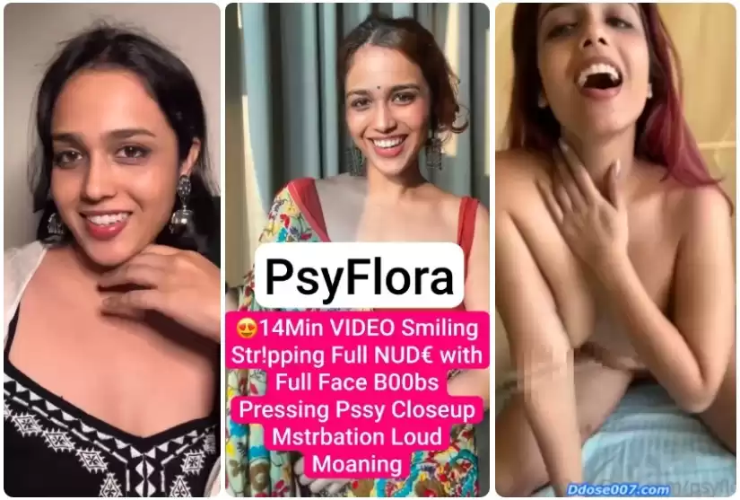 Tara Kudale aka Psyflora 14Min OnlyFans Exclusive Video Smiling Stripping Full NUDE with Full Face, Pussy Closeup Masterbation with Loud Moaning