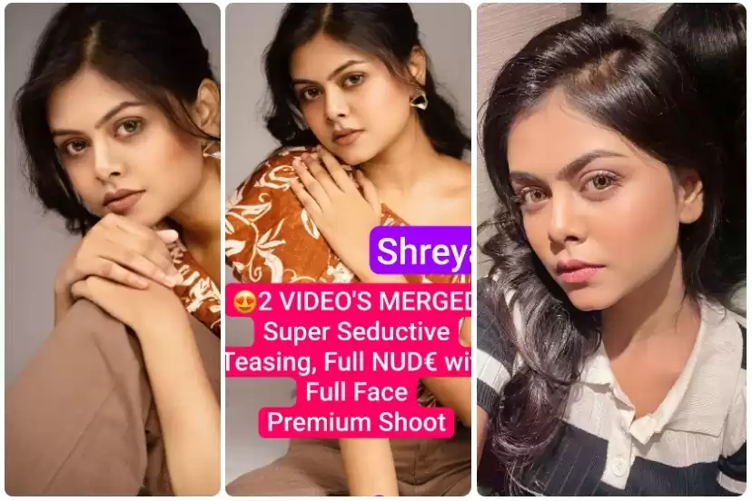 SHREYA Famous Fashion Influencer Nude 2 VIDEO’S MERGED Super Seductive Teasing & Full NUDE with Full Face Premium Shoot