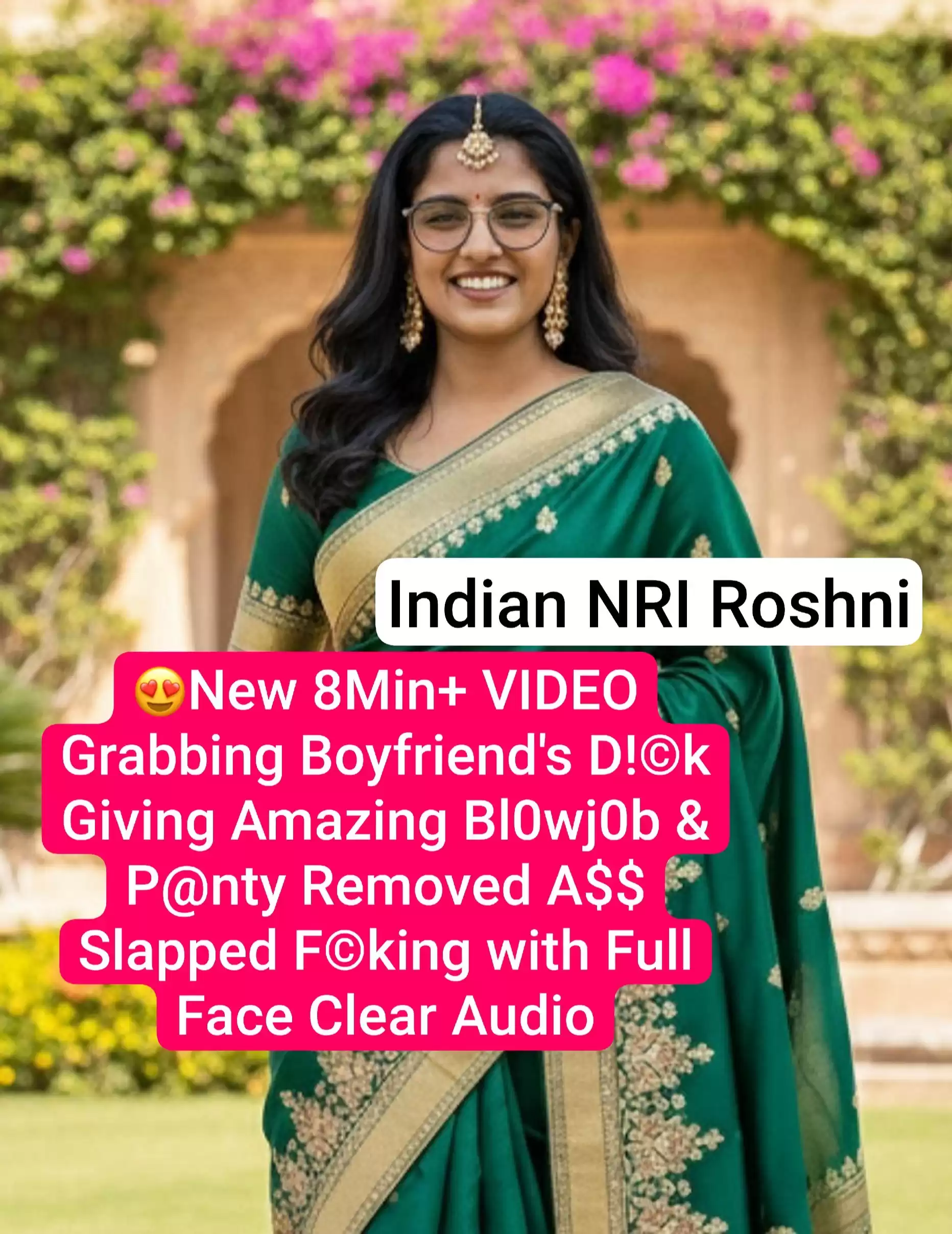 INDIAN NRI ROSHNI Nude 8Min+ OnlyFans VIDEO Grabbing Boyfriend’s Dick Giving Amazing Blowjob & Panty Removed ASS Slapped Fucking with Full Face Clear Audio