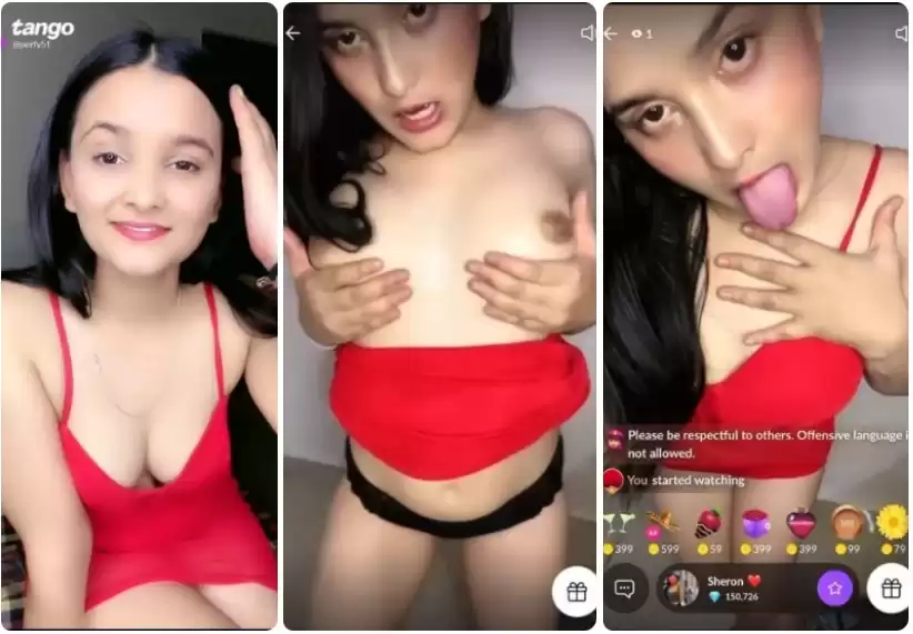 SHREYA Beautiful Insta Influencer 6Min Tango Live Stripping Dancing NUDE with Full Face Clear Audio @2:44 Saying ” Yaar Tumsab Mughe Russian Kyu Bolte ho “