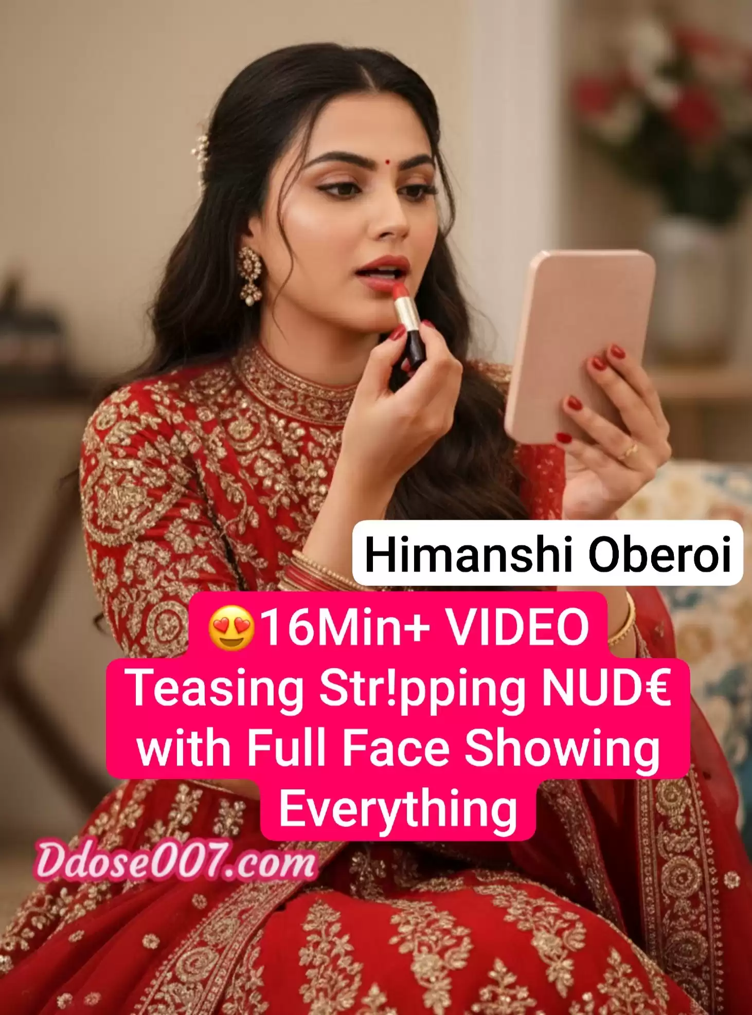 Himanshi Oberoi Nude Tango 16Min+ Video Teasing Stripping NUDE For First Time Ever with Full Face Showing Everything