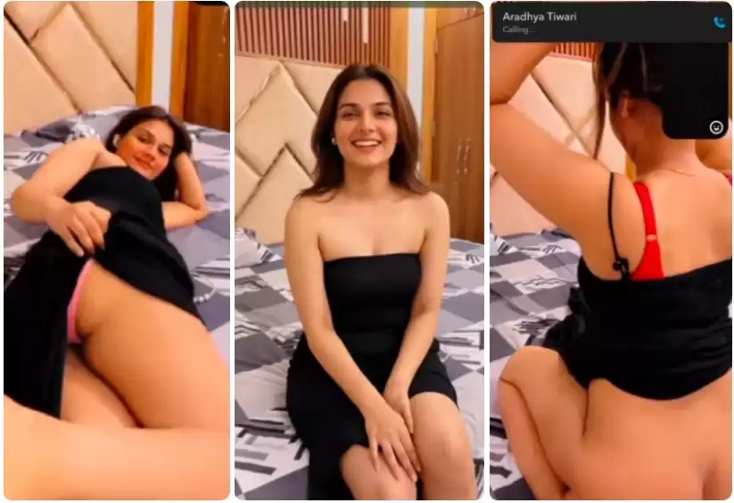 ARADHYA Beautiful Instagram Influencer Nude 6Min+ VIDEO Teasing Showing Spreading her ASS with Full Face