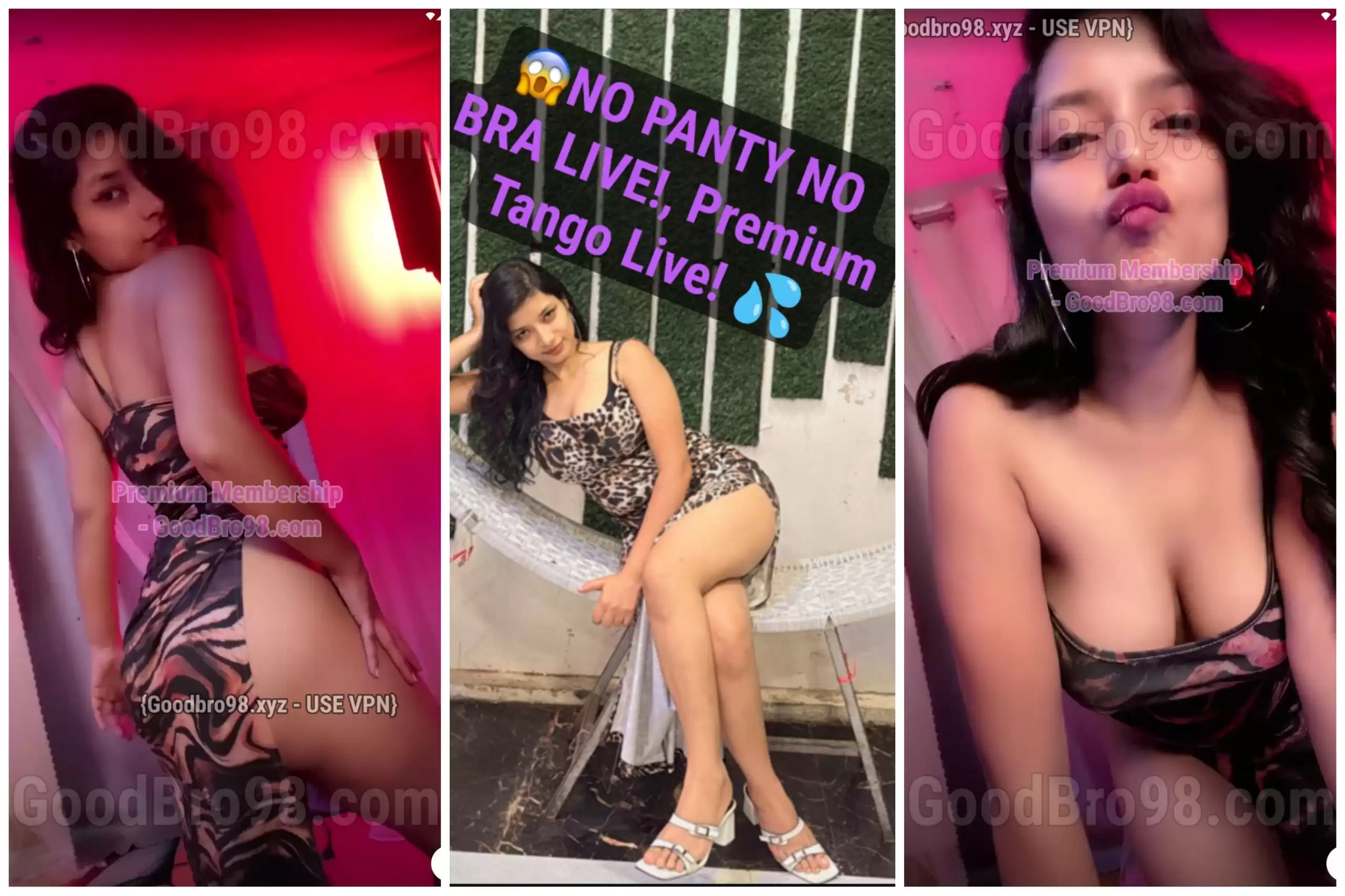 Zebabi Tango Insta Influencer NO BRA NO PANTY PREMIUM LIVE