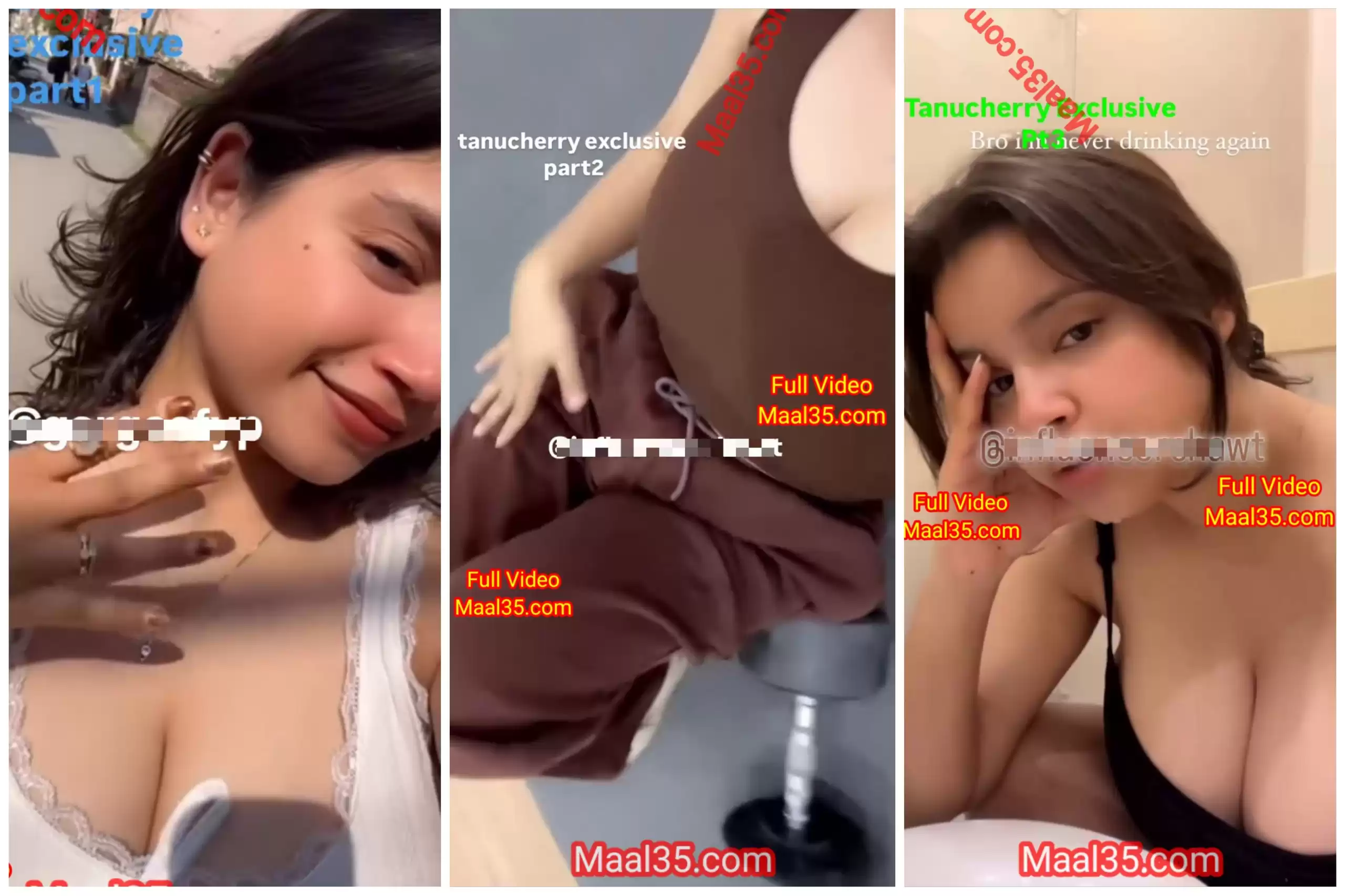 FAMOUS INSTA MODEL TANU CHERRY INSTA EXCLUSIVE CONTENT