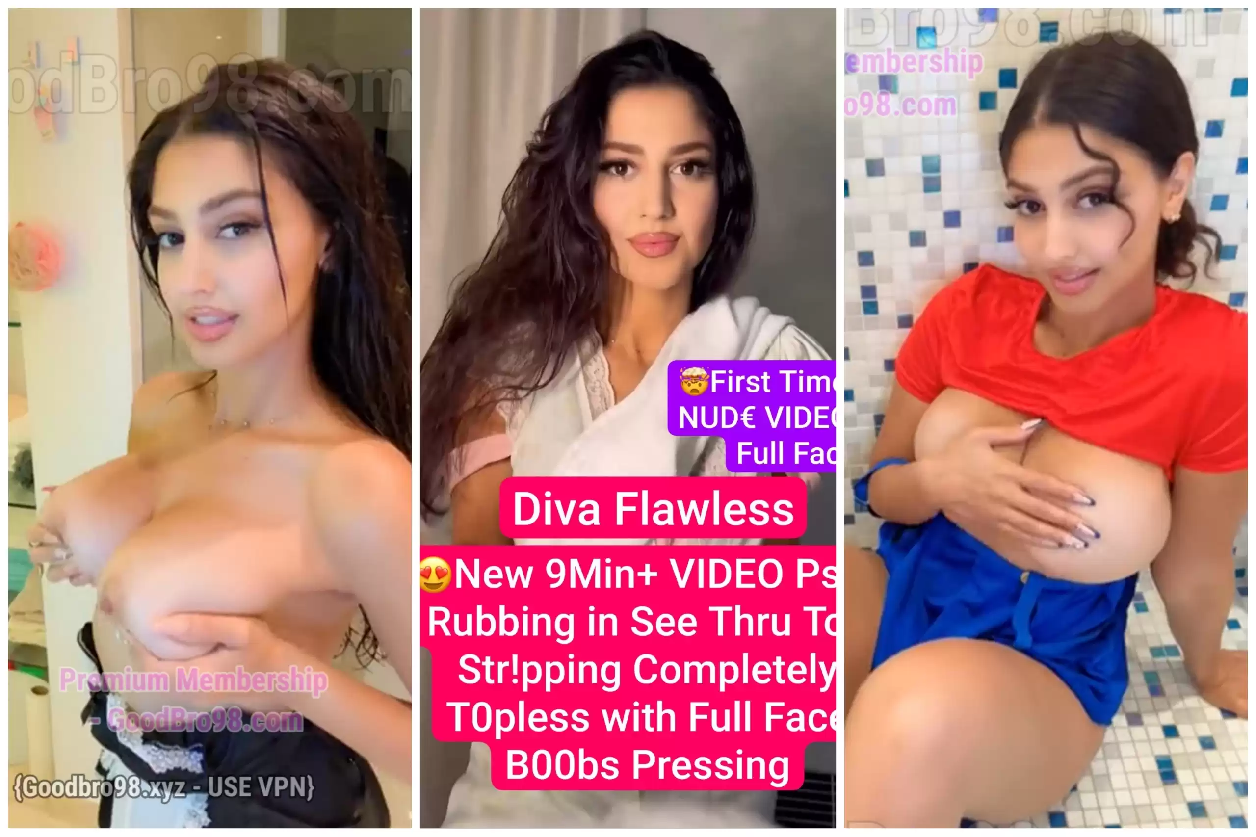 Diva Flawless New OF PPV MERGED IN ONE SUPER HOT