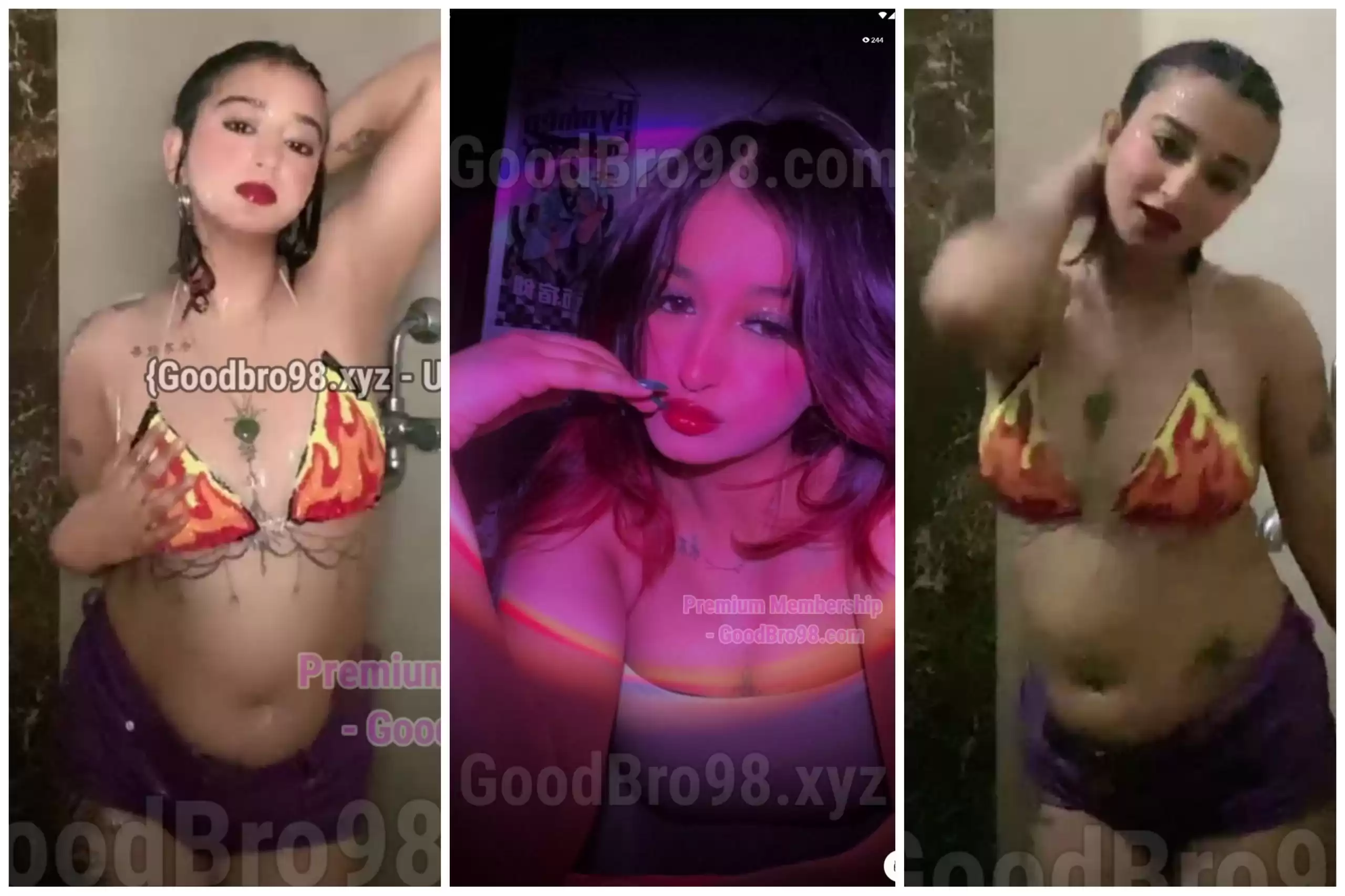 Super Hot Model Tango Premium Shower Live Cute Girl