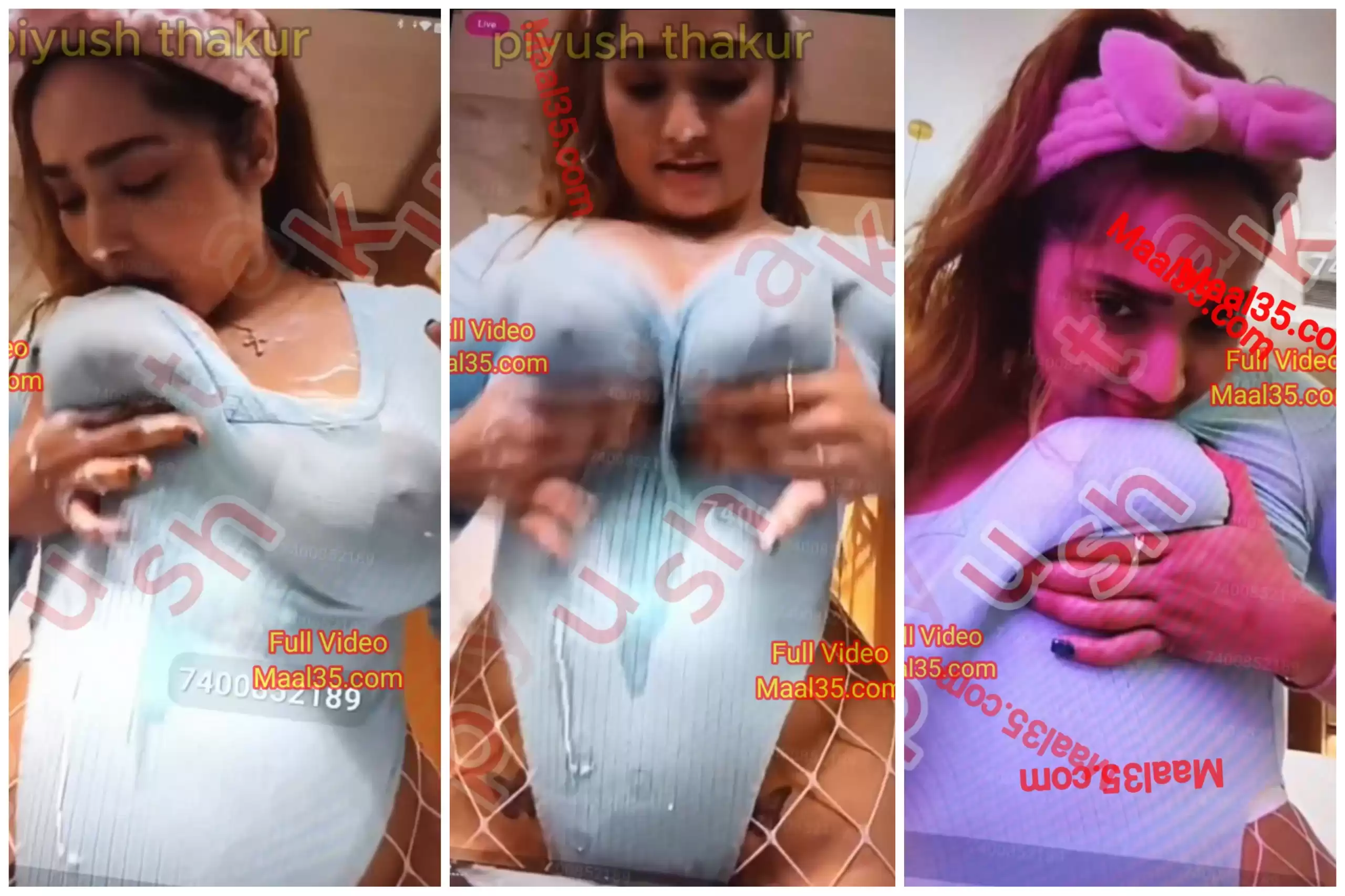 Aditi Mistry Braless Boobs Teasing Premium Exclusive Live