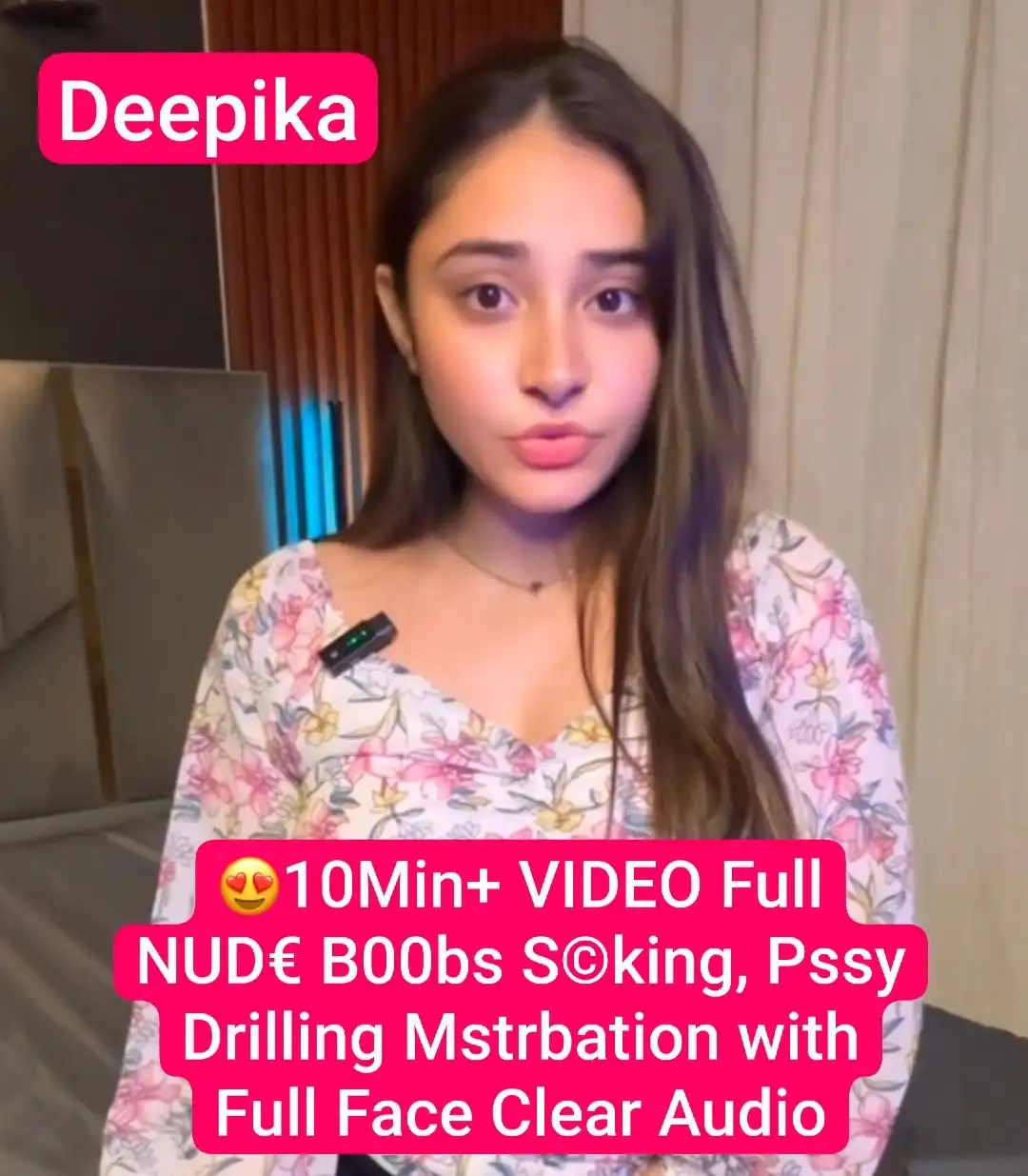” APKE PAAS 10 Sec HAI JALDI JALDI APNA NIKALO ” Latest Trending Beautiful DEEPIKA 10Min+ VIDEO Full NUDE Boobs Sucking, Pussy Drilling Masterbation with Full Face Clear Audio Saying ” Panty Utar ke Dikhau Ya Panty ke Sath “