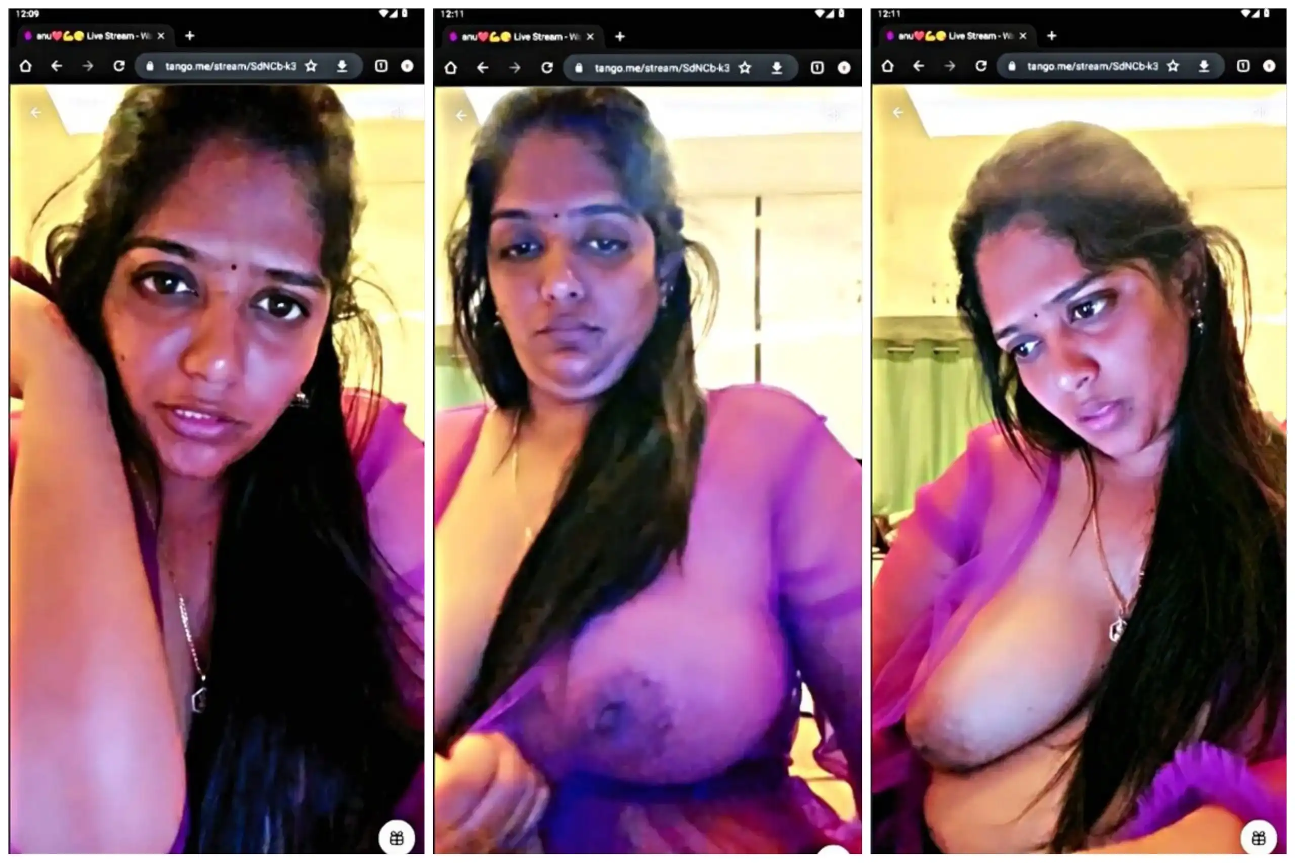 Anu Telegu Latest Premium Drunk Live Showing Tits