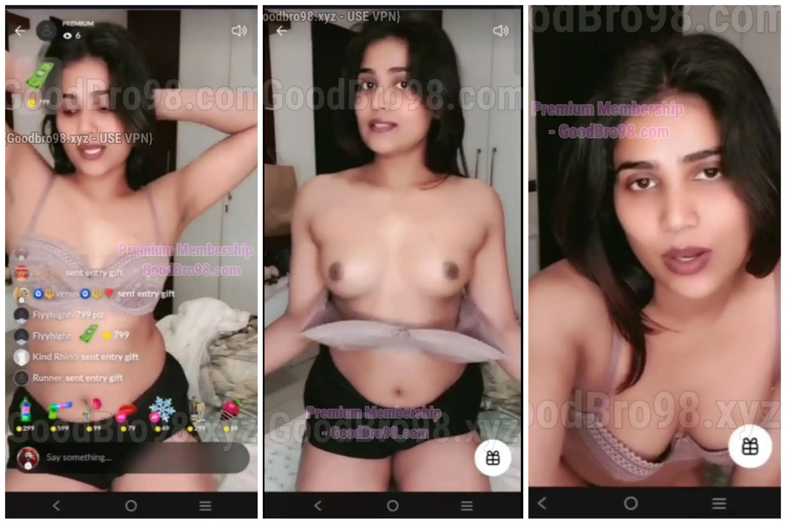 Neha Rajput Aka Air Hostess Tango Premium Live