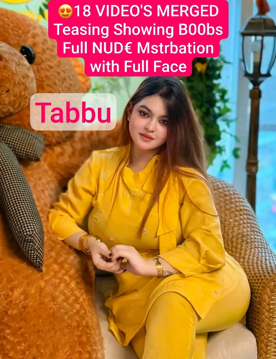 Beautiful Big Boobie Instagram Influencer Paid App Exclusive Total 18 VIDEO’S MERGED Teasing Showing Boobs & Full NUDE Masterbation with Full Face