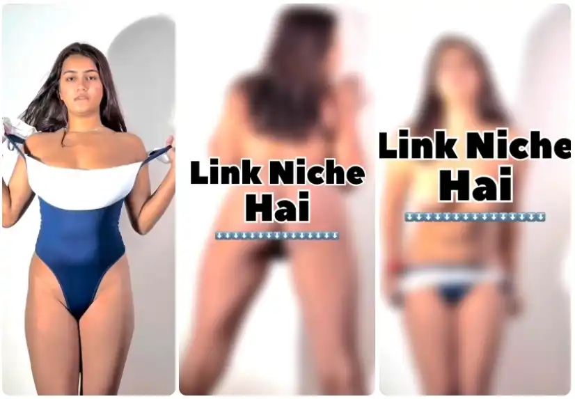LUCKY RAJOR Stripping Full NUDE Boobs Pressing Legs Spread Wide Pussy Rubbing Masterbation