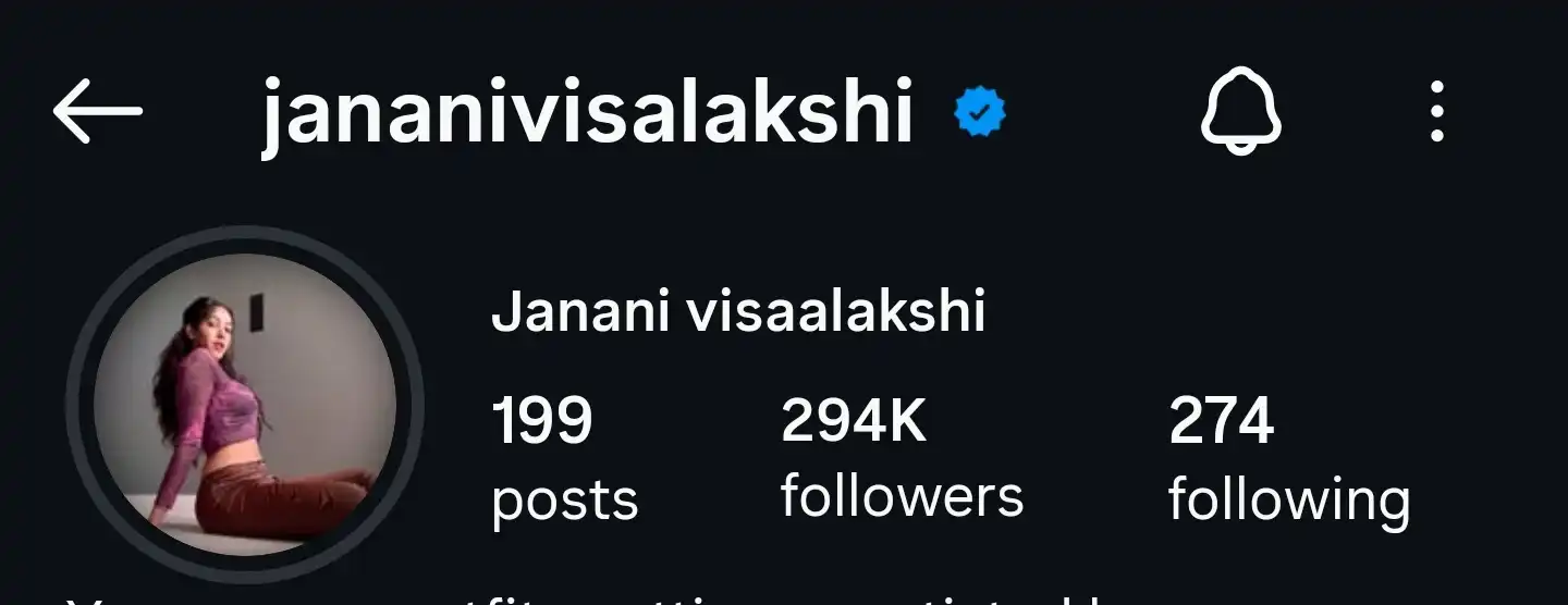 Janani Visalakshi Instagram Exclusive Pics And Videos ALL