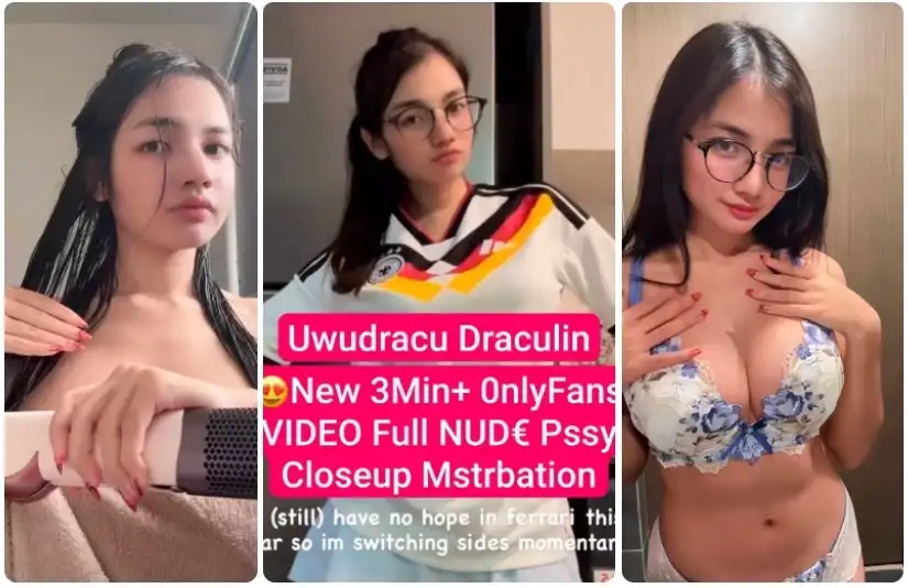 UWUDRACU Aka DRACULIN New 3Min+ OnlyFans VIDEO Full NUDE Boobs Pressing Pussy Closeup Masterbation