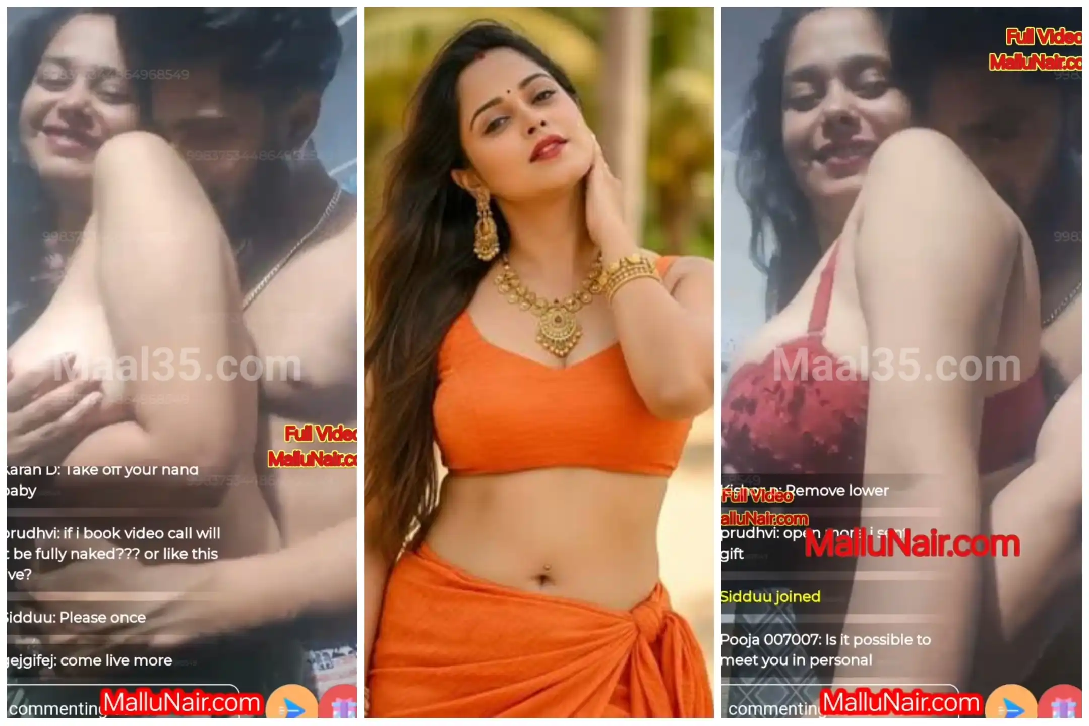 Ritu Rai With Alleged Boyfriend On Premium Live Exclusive
