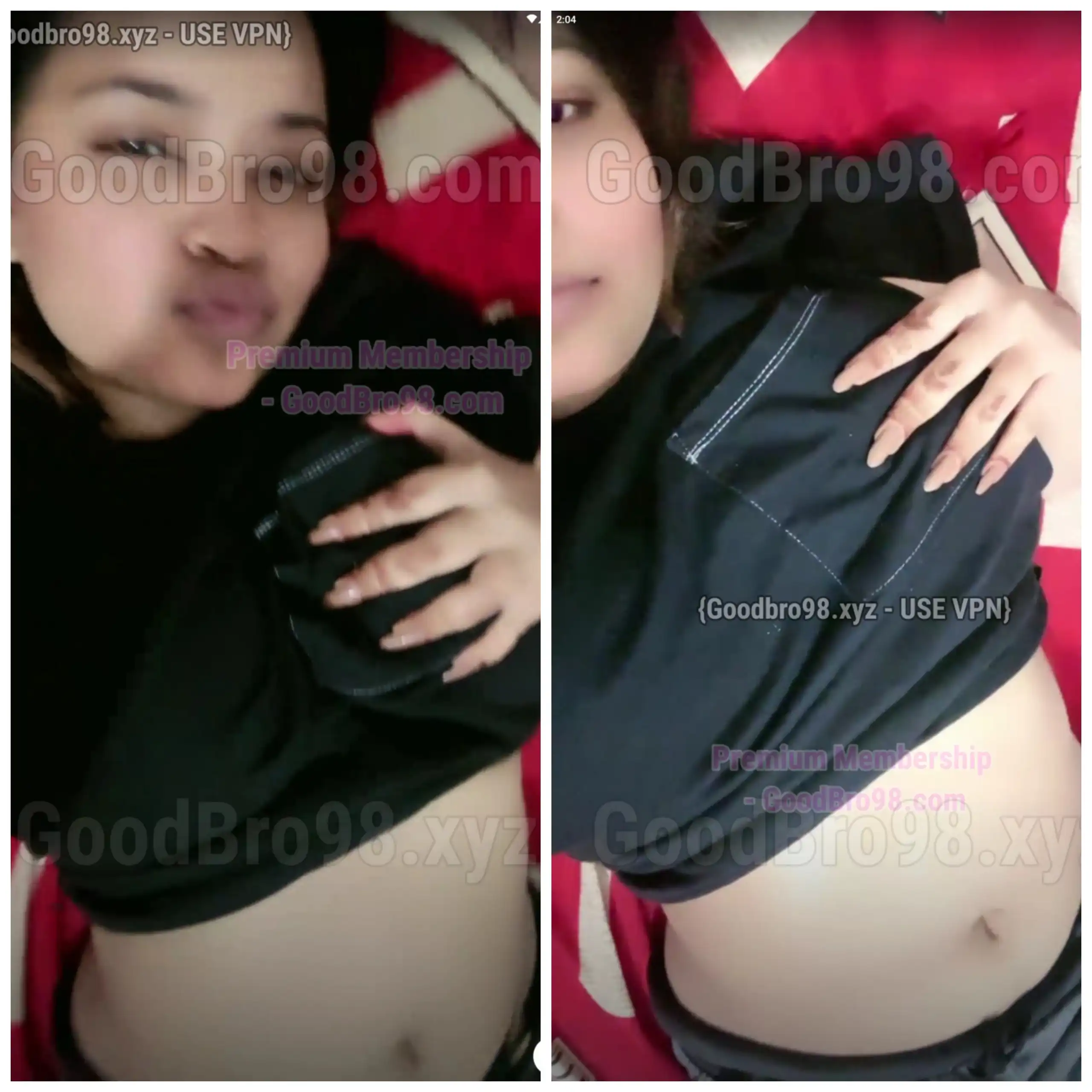 Hot Model Teasing Tits In Braless Outfit