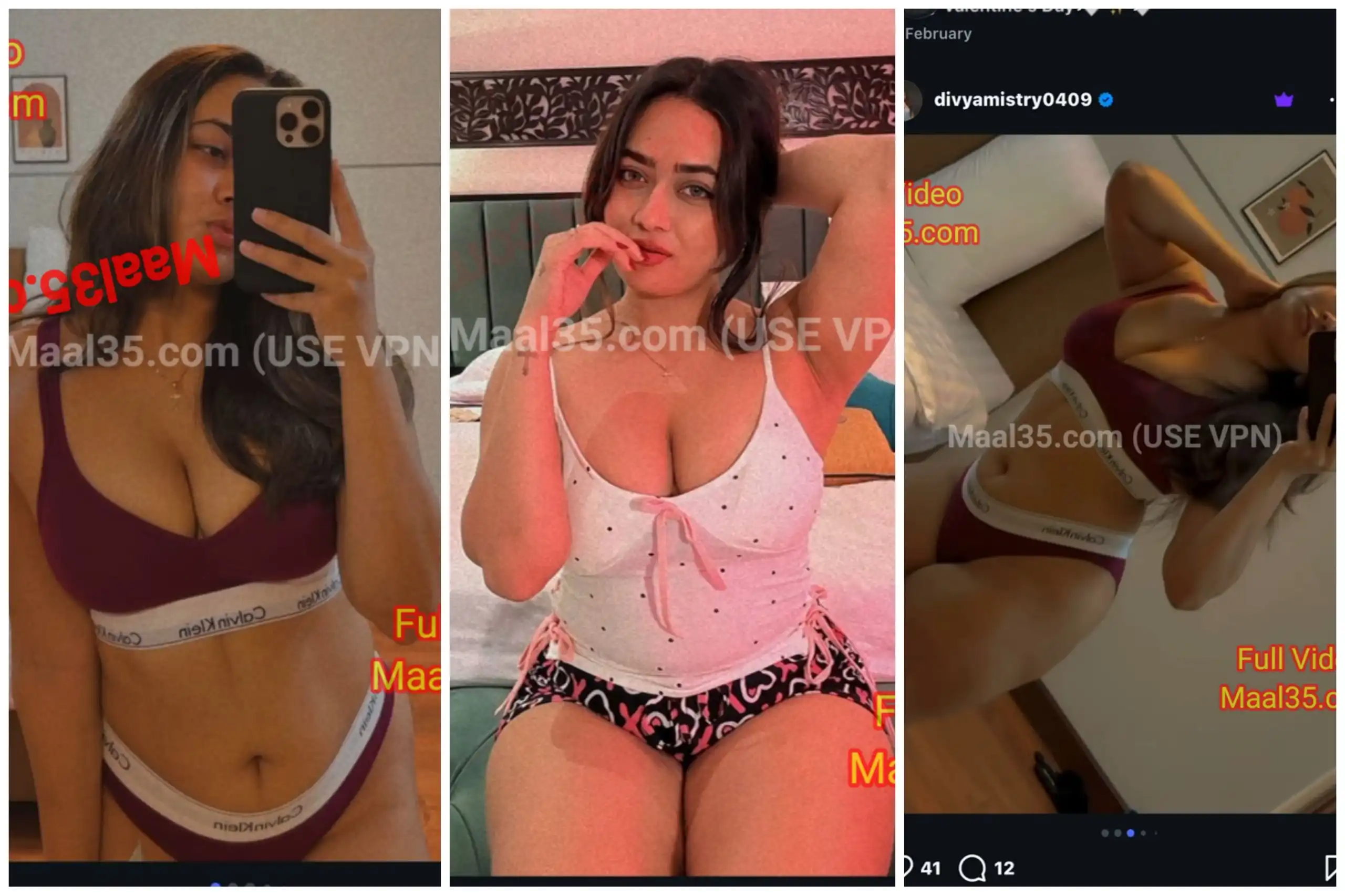 Aditi Mistry Sister Divya Mistry INSTA EXCLUSIVE PAID CONTENT