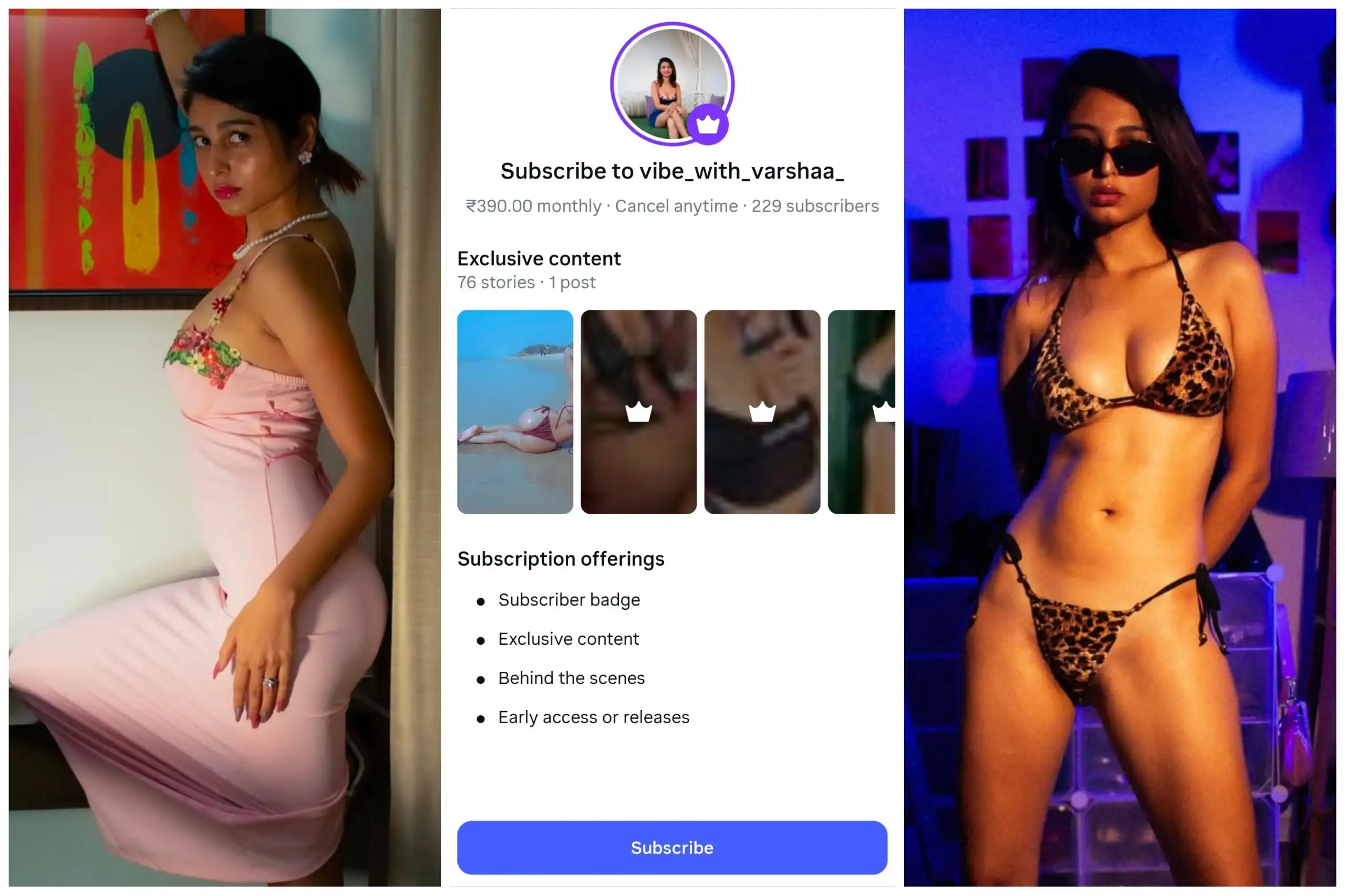 Vibe With Varsha Insta EXCLUSIVE WHAT A ASS SHE GOT!!