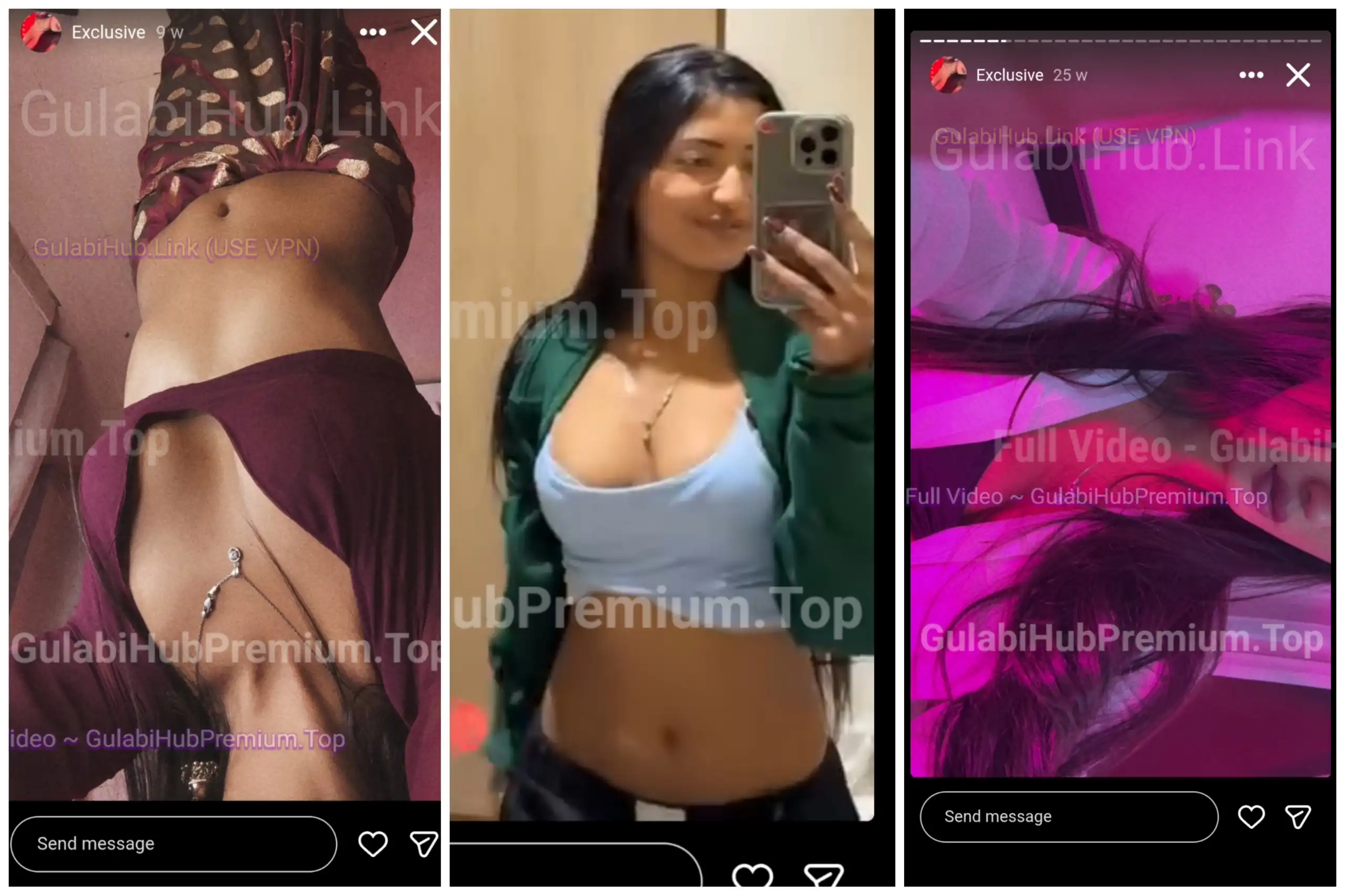 Tanshika Chauhan Insta Exclusive Latest Paid COLLECTION