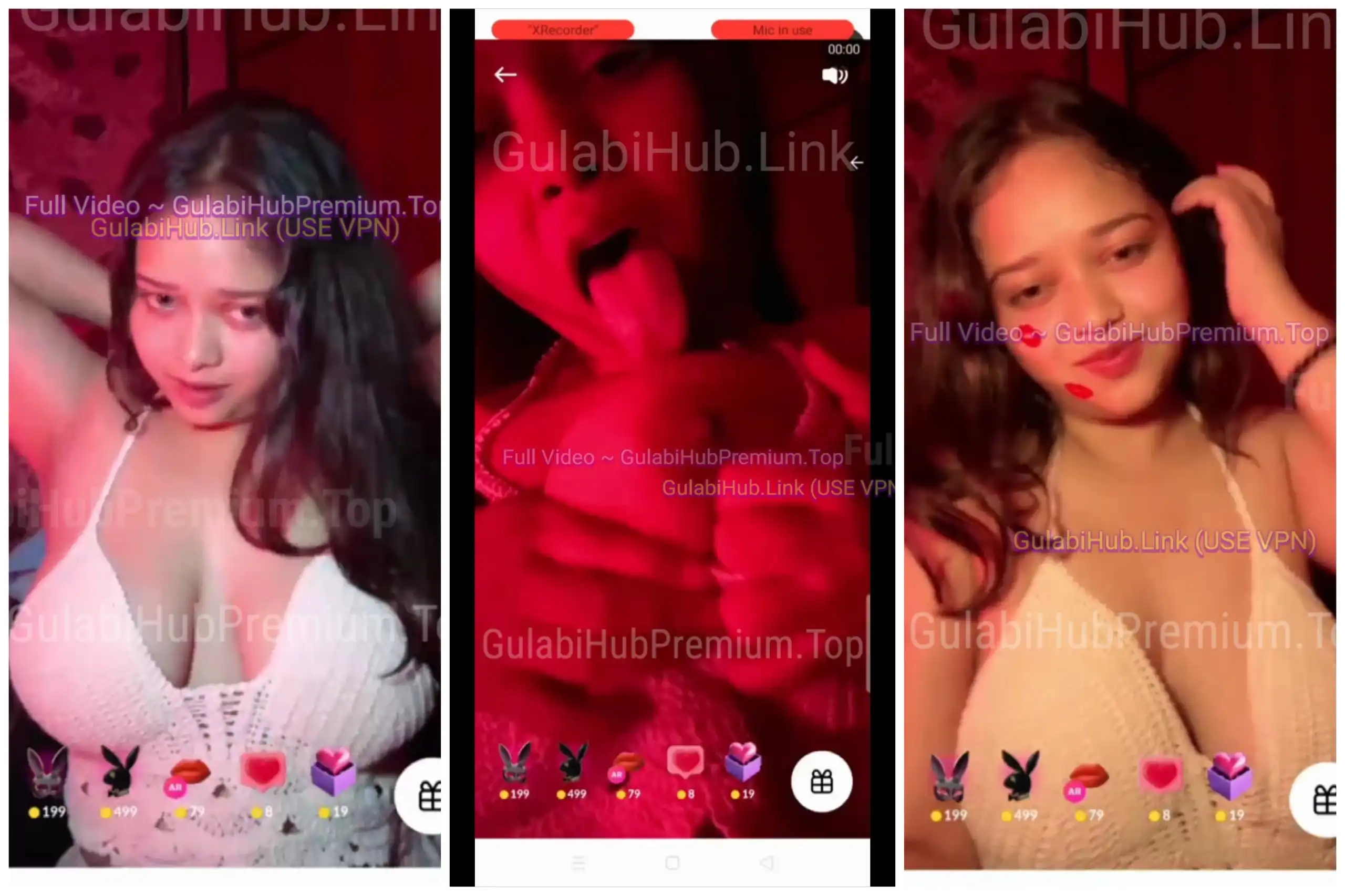 Tango Premium Exclusive Live Biting Boobies To Tease Us
