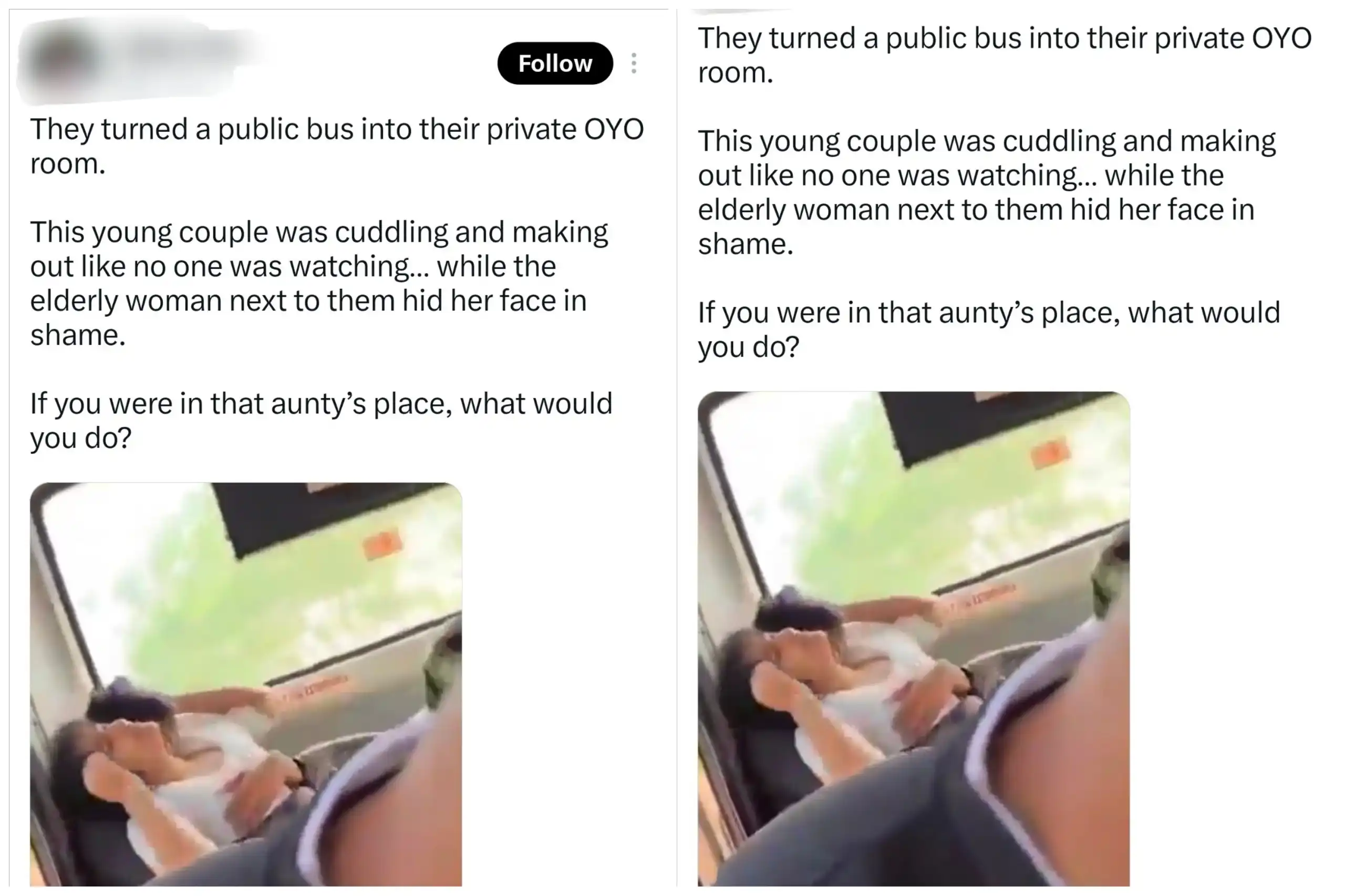 Ye Saale Bus Mein He Shuru Hogaye Yarr Oyo Bana Rkha VIRAL VIDEO