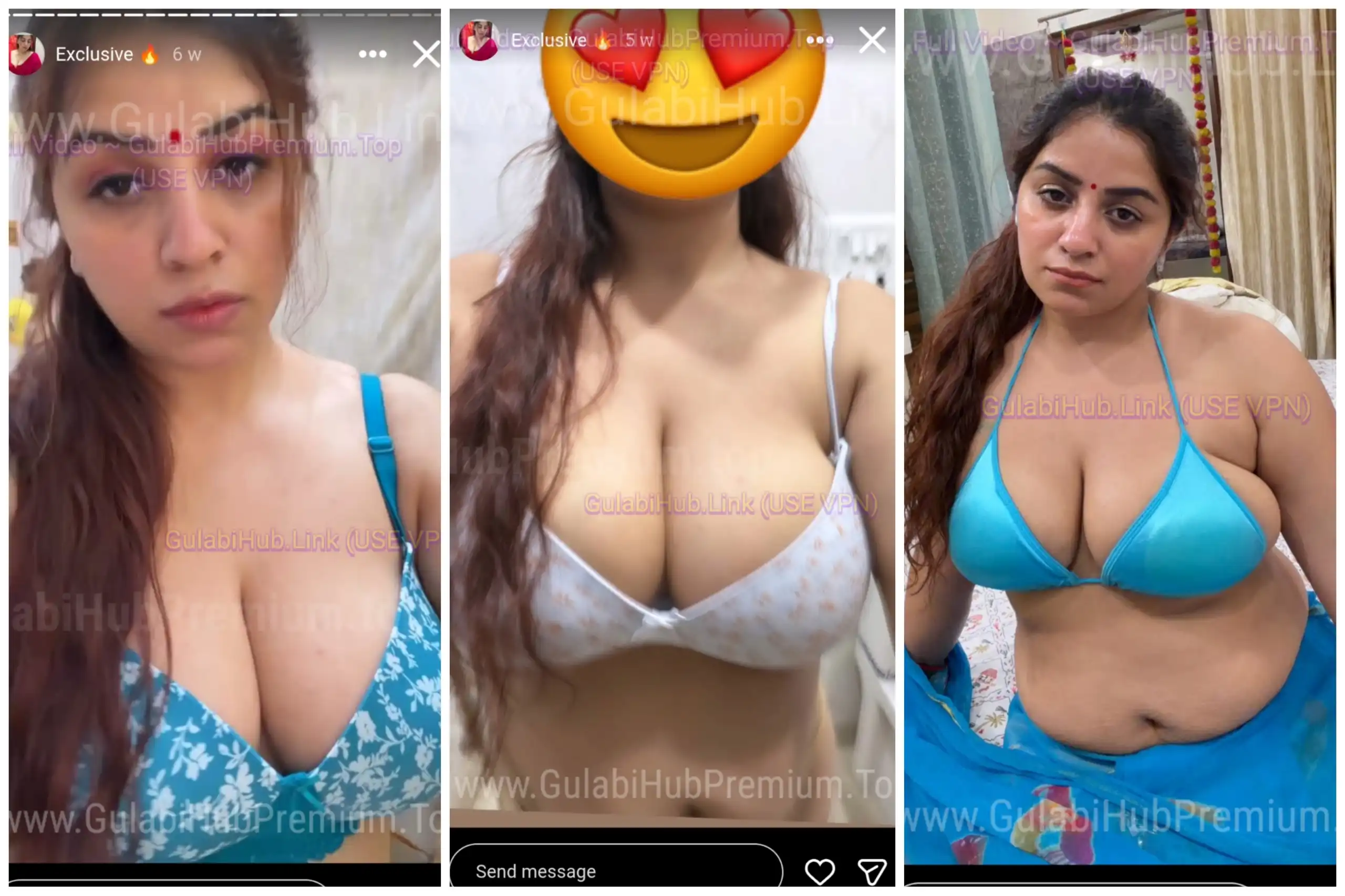 Vandana Pathak Latest Insta Exclusive Collection Full Titty Tease