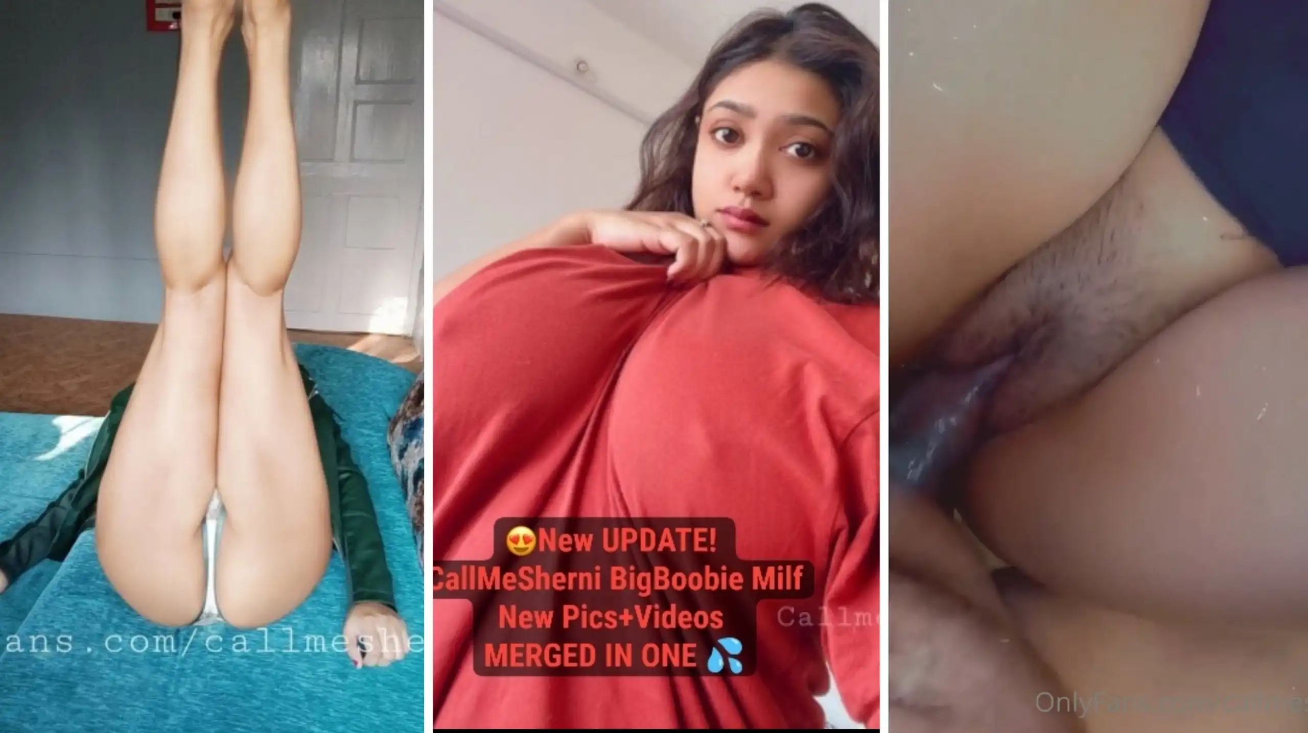 Famous Insta Celeb,  CallMeSherni Latest New Collection PICS+VIDEOS NUDE FUCKING