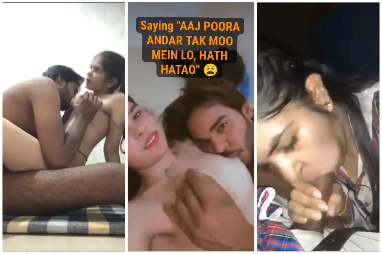 “POORA ANDAR TAK LO AAJ HAATH HATAO” Cute Punjabi Couple But The Guy Is Misusing Her Cutie
