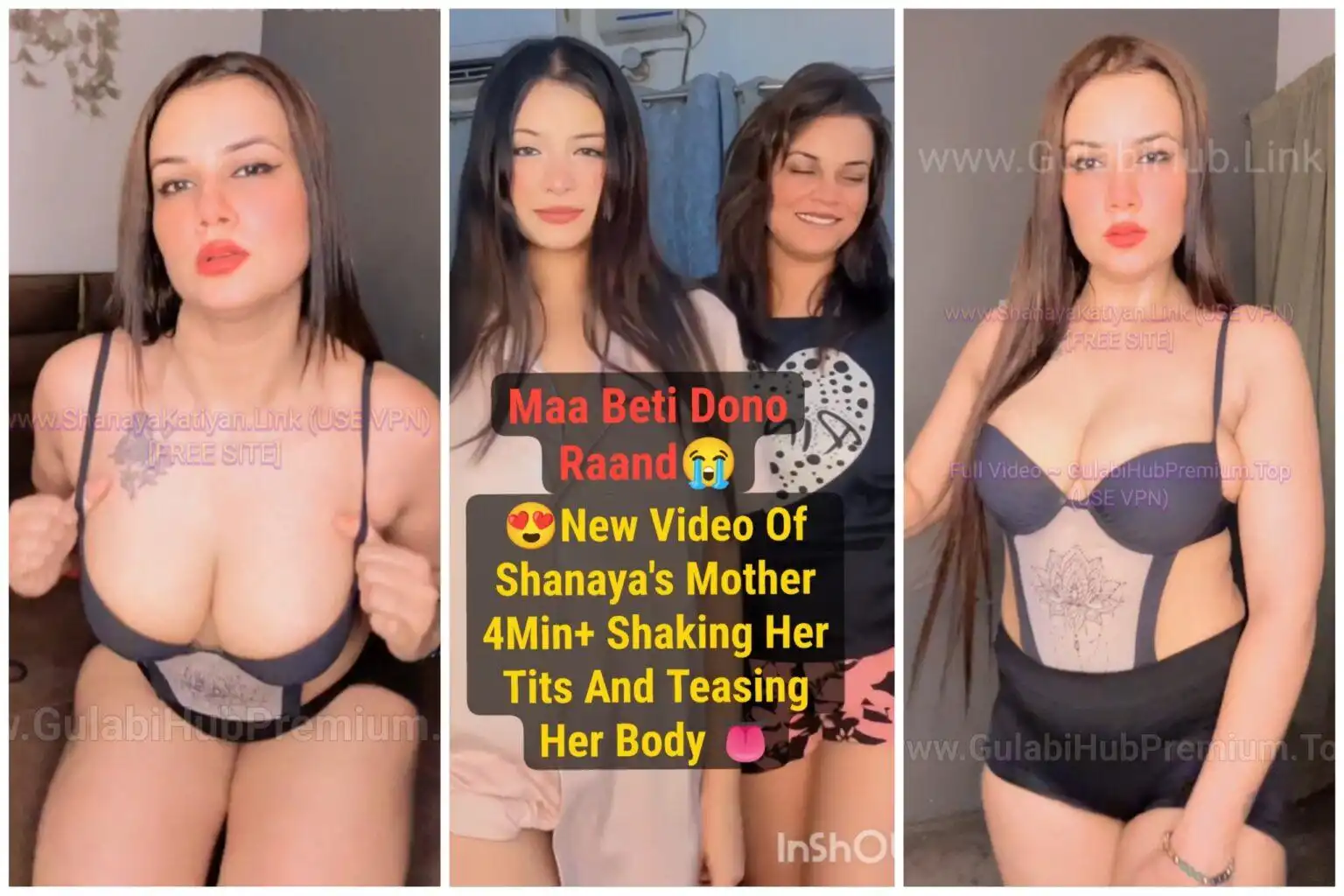 Shanaya Katiyan With Her Mother New Premium Exclusive Video Straight Outta Her App