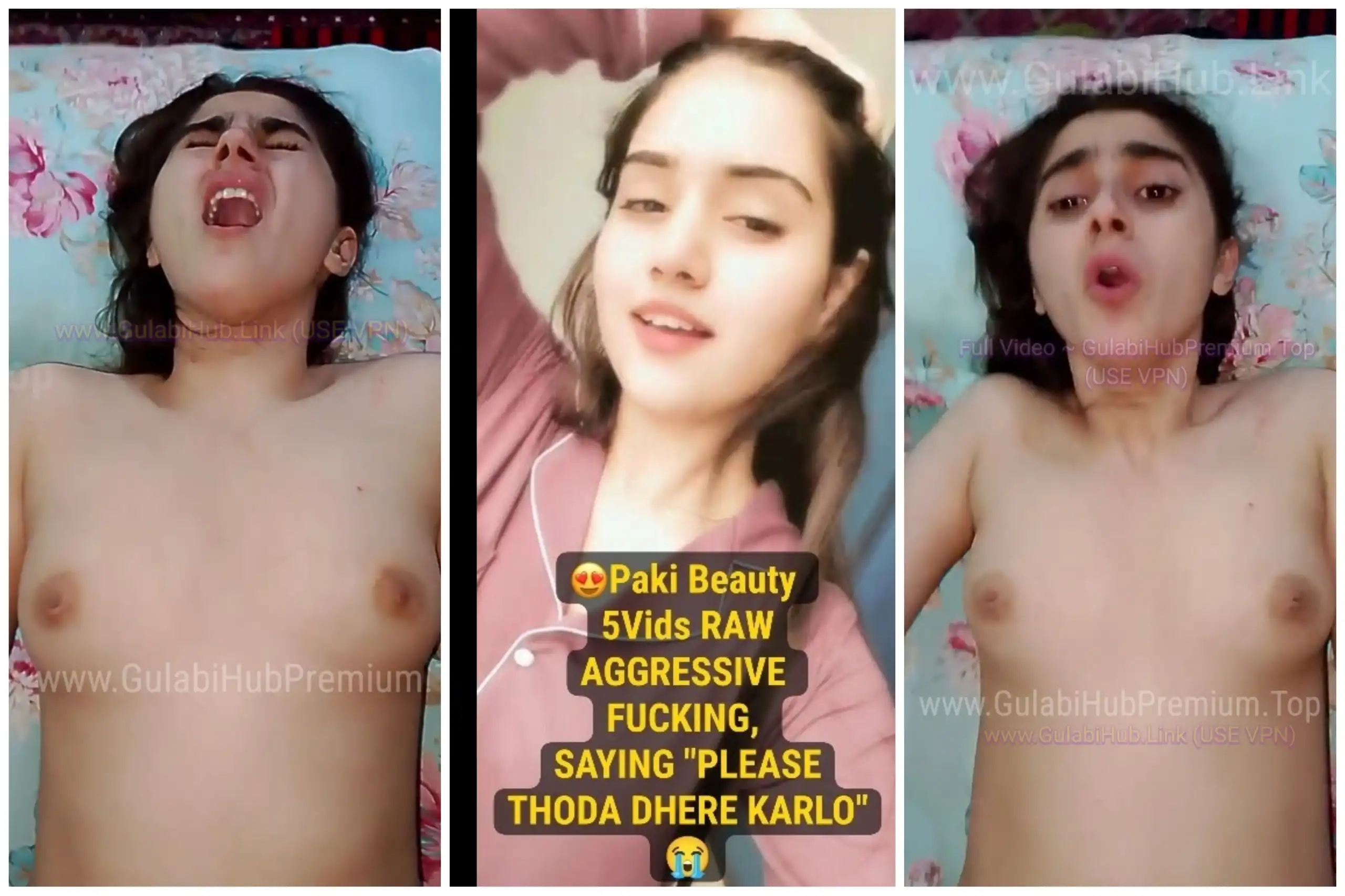 Saying “Dheere Karlo Mar Jaungi Please”  Pakistani Couple Fucking Rough LOUD MOANS