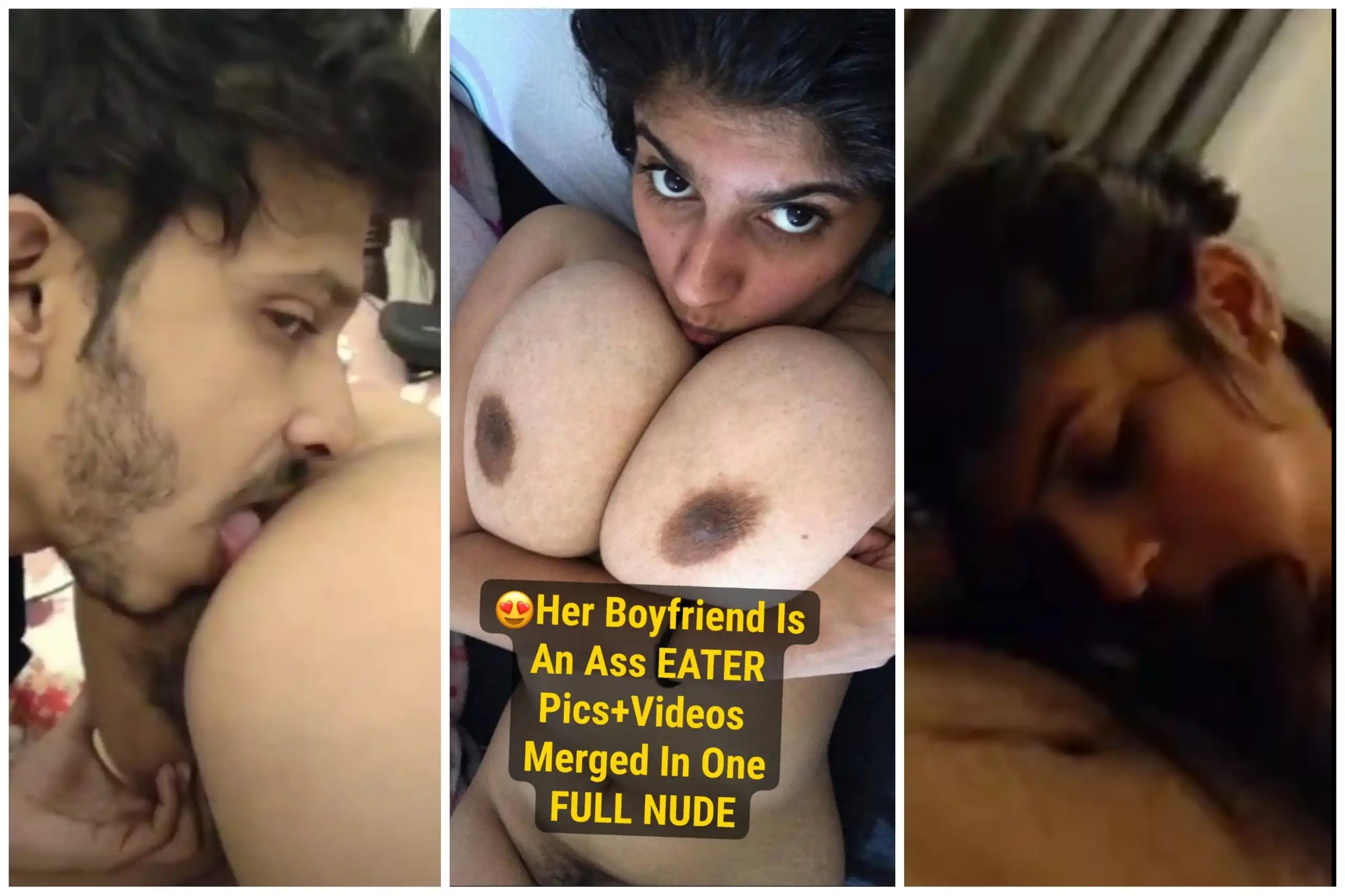 HER BF IS AN ASS EATER, FULL NUDE PICS+VIDEOS SUPER SEXY DONT MISS