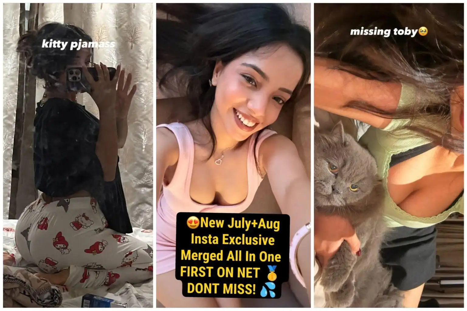 Muskan Karia New July+Aug Insta Exclusive All Merged In One SUPER HOT